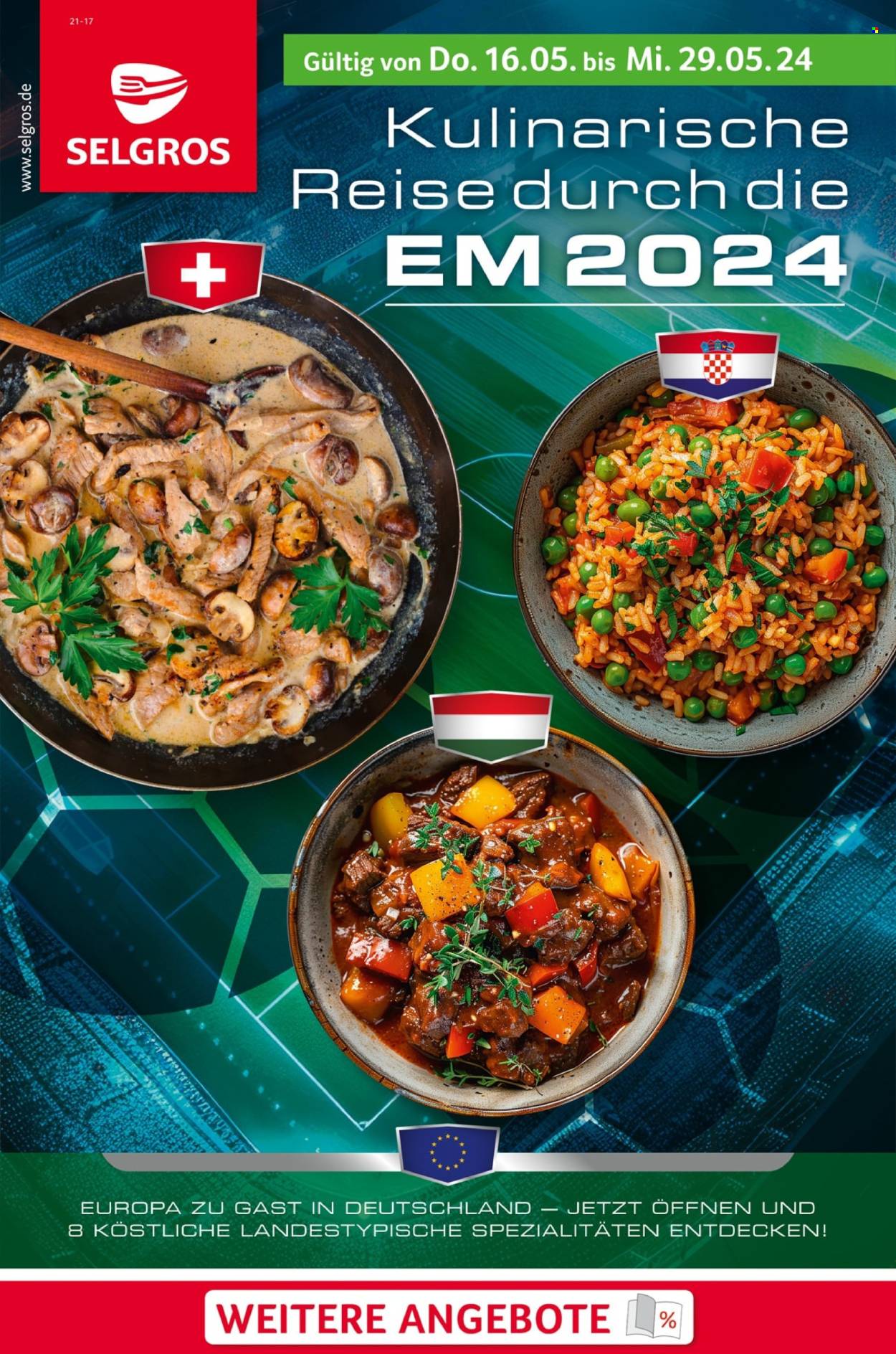 Selgros Prospekte  - 16.05.2024 - 29.05.2024. Seite 1