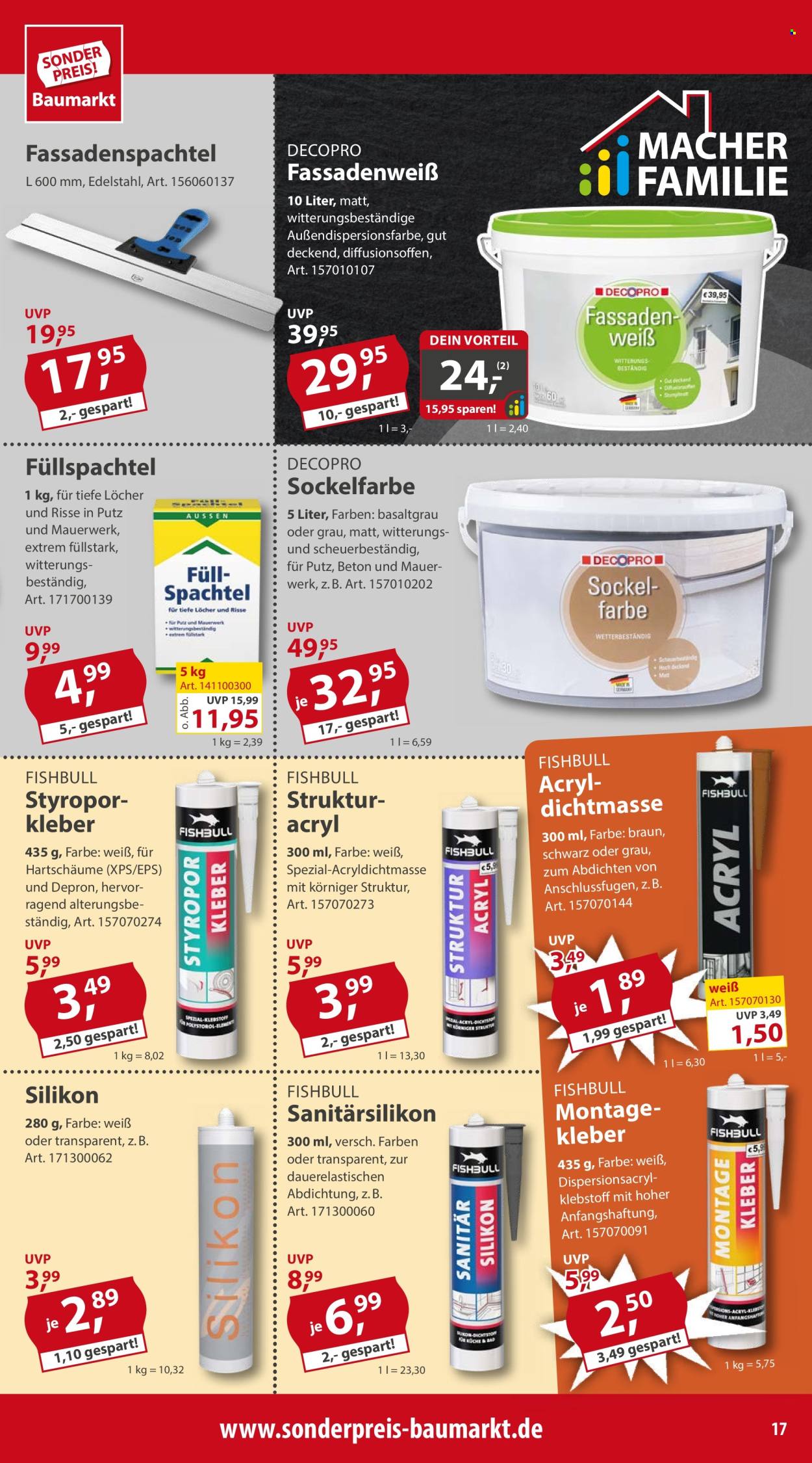 Sonderpreis-Baumarkt Prospekte  - 18.05.2024 - 24.05.2024. Seite 17