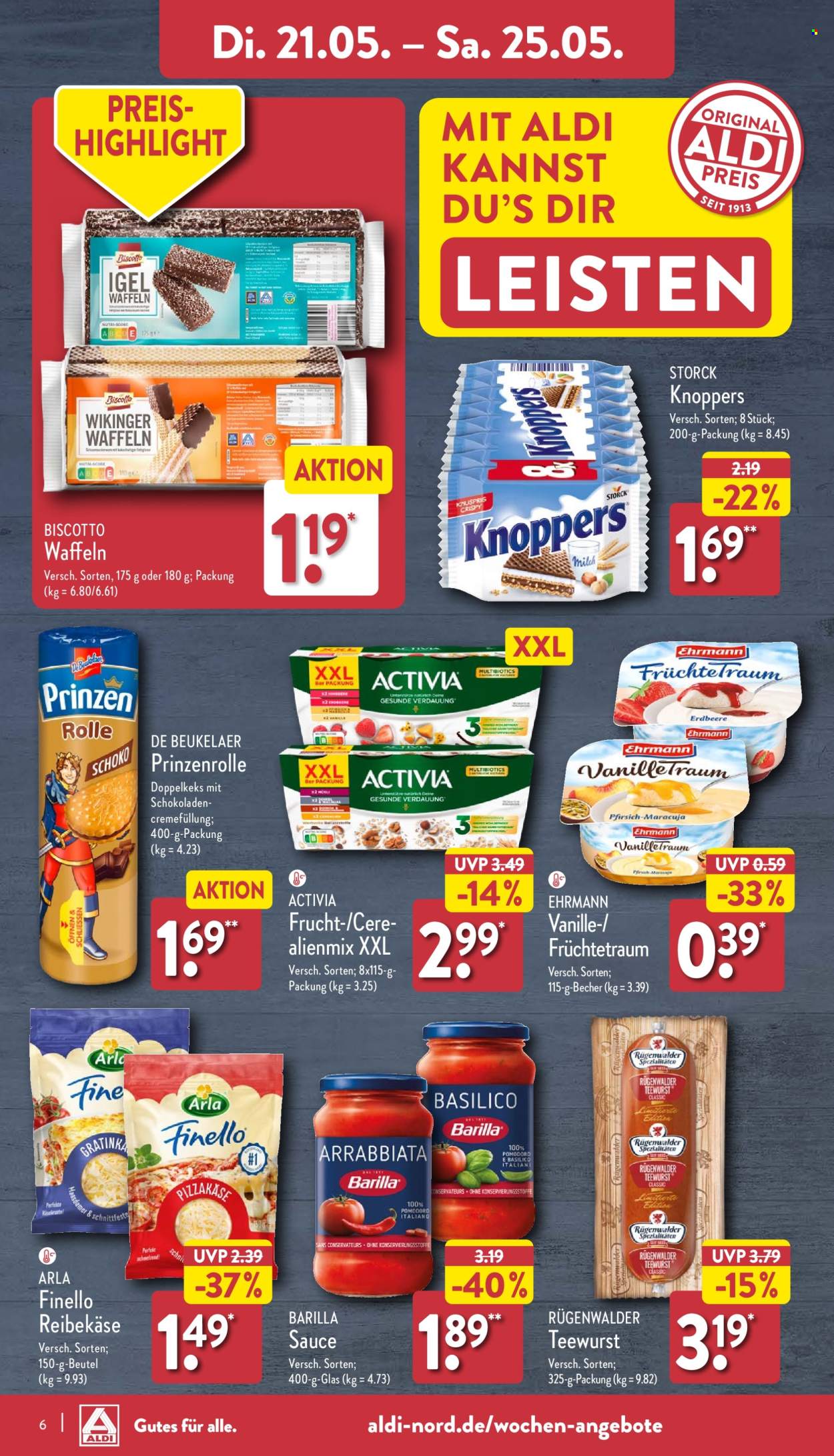 ALDI Nord Prospekte  - 21.05.2024 - 25.05.2024. Seite 6