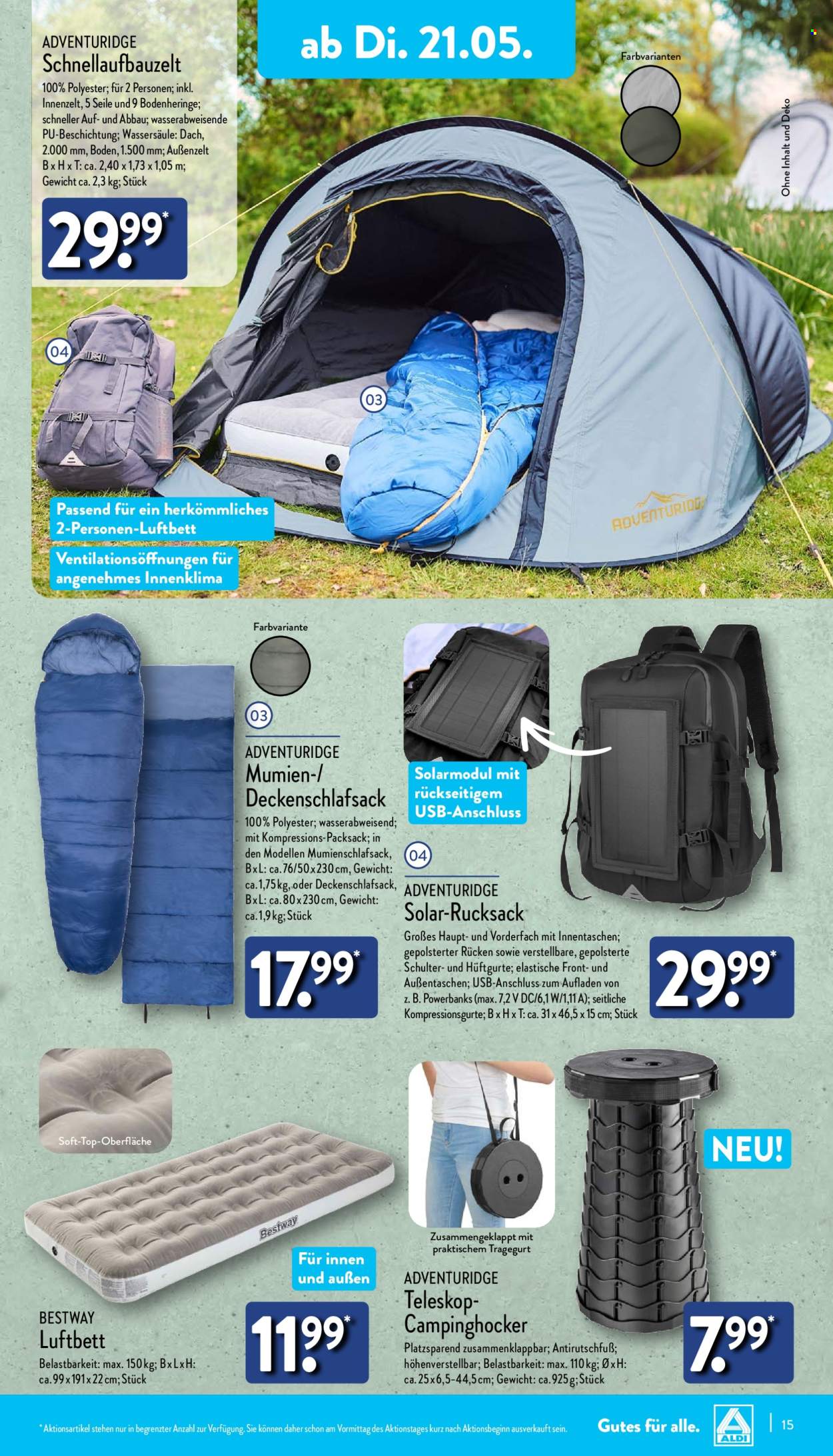 ALDI Nord Prospekte  - 21.05.2024 - 25.05.2024. Seite 15