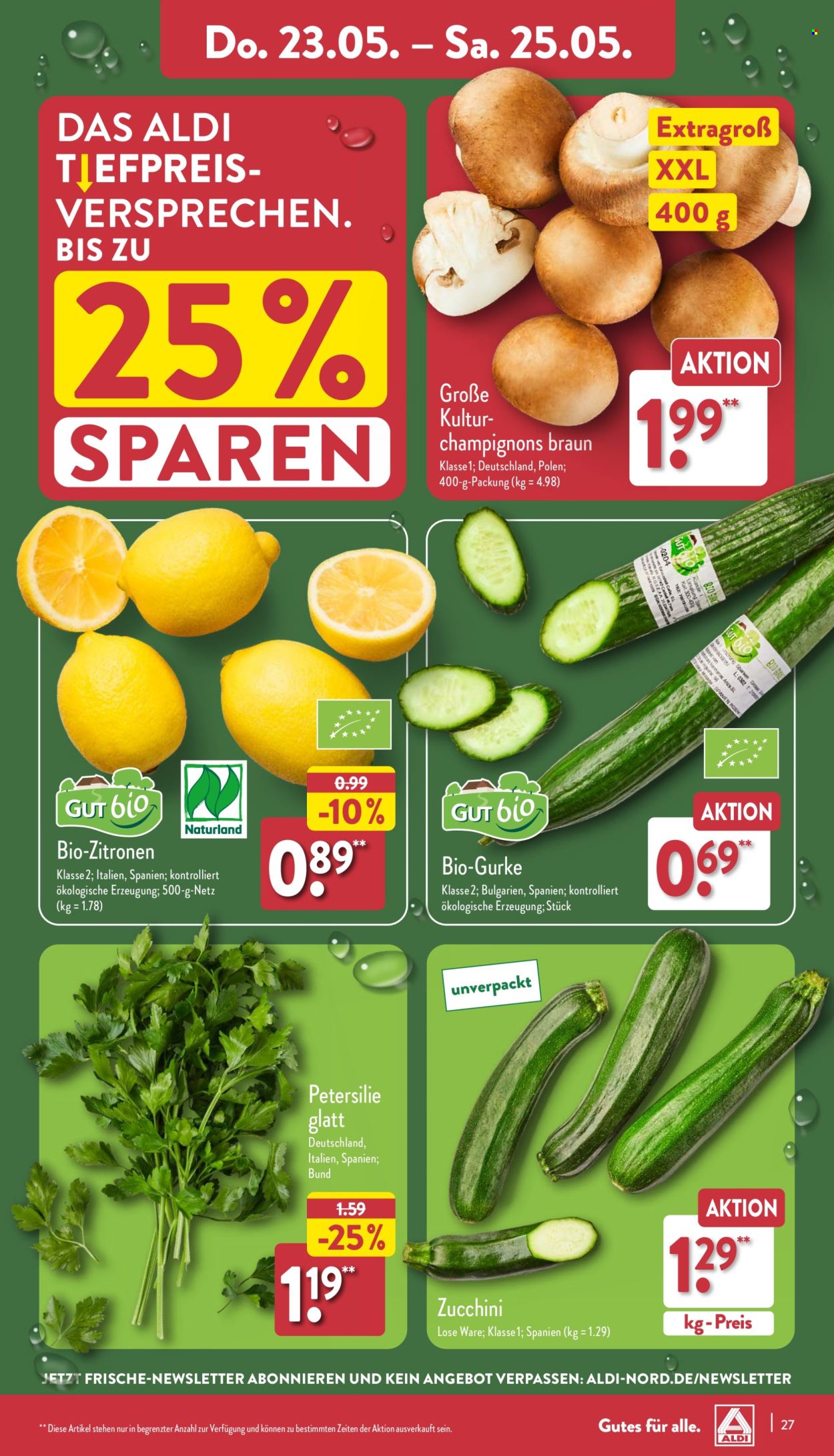 ALDI Nord Prospekte  - 21.05.2024 - 25.05.2024. Seite 27