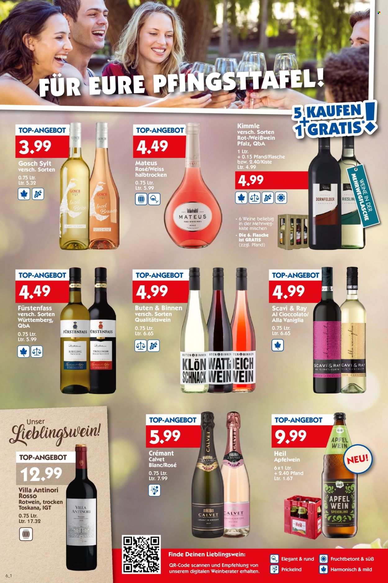 Hol'ab! Getränkemarkt Prospekte  - 13.05.2024 - 18.05.2024. Seite 6