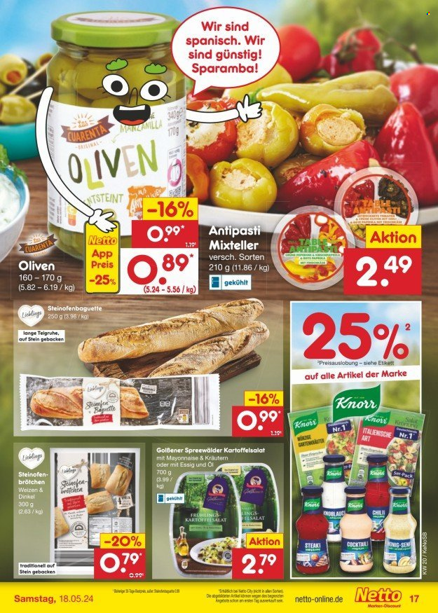 Netto Marken-Discount Prospekte  - 13.05.2024 - 18.05.2024. Seite 17