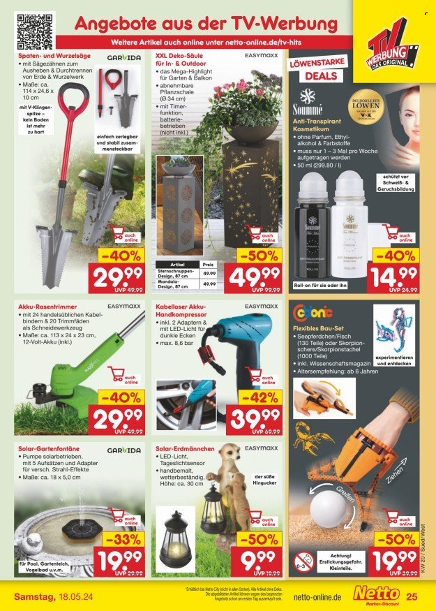Netto Marken-Discount Prospekte  - 13.05.2024 - 18.05.2024. Seite 29