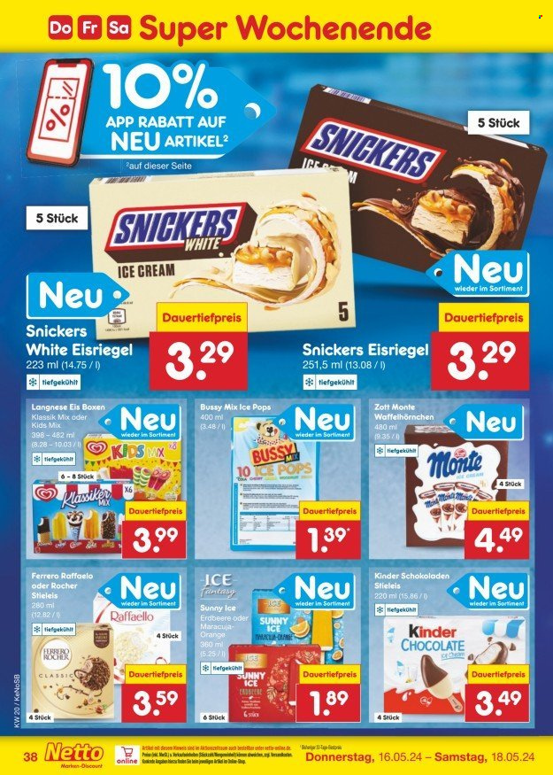 Netto Marken-Discount Prospekte  - 13.05.2024 - 18.05.2024. Seite 44