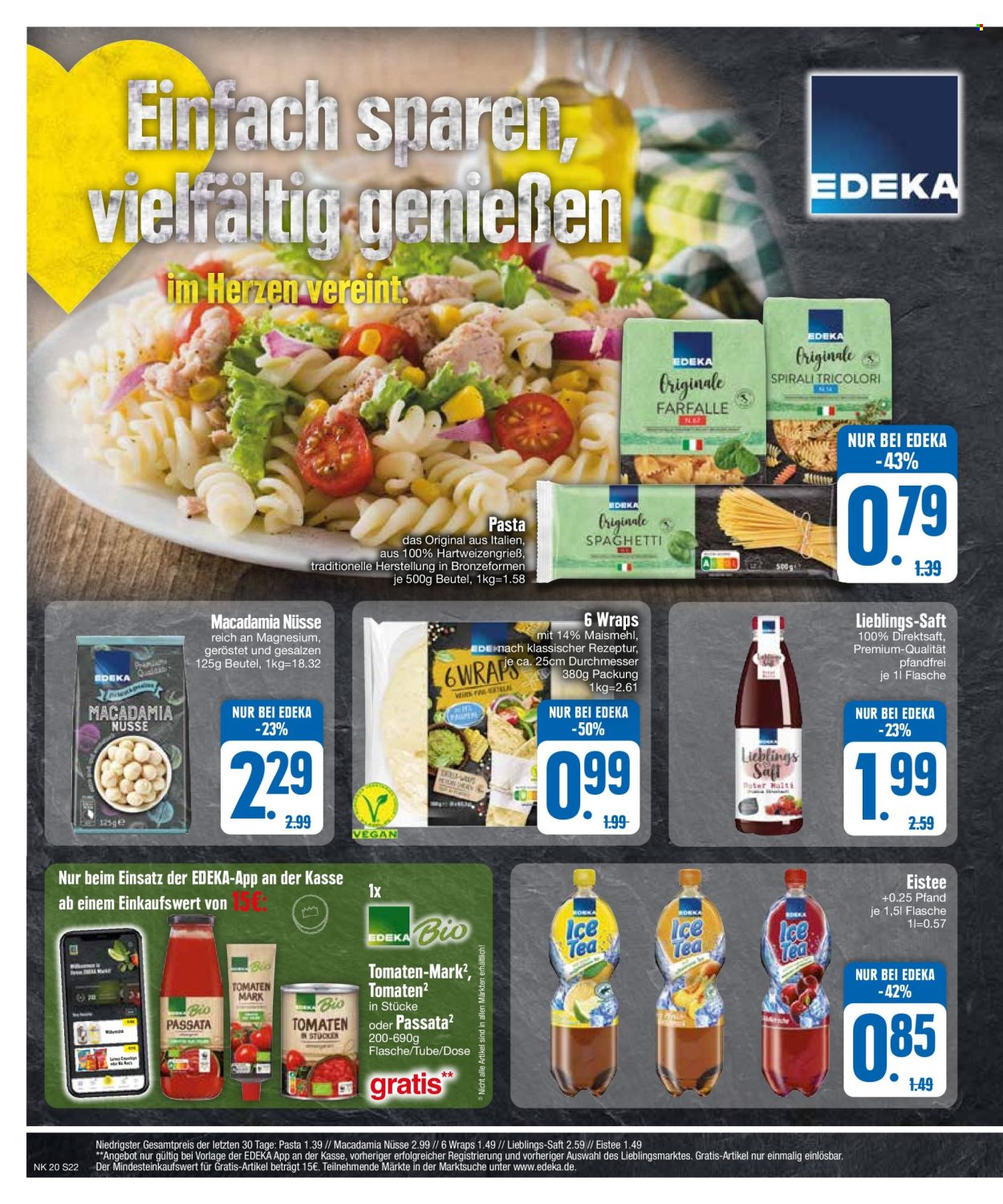 Edeka Prospekte  - 13.05.2024 - 18.05.2024. Seite 22