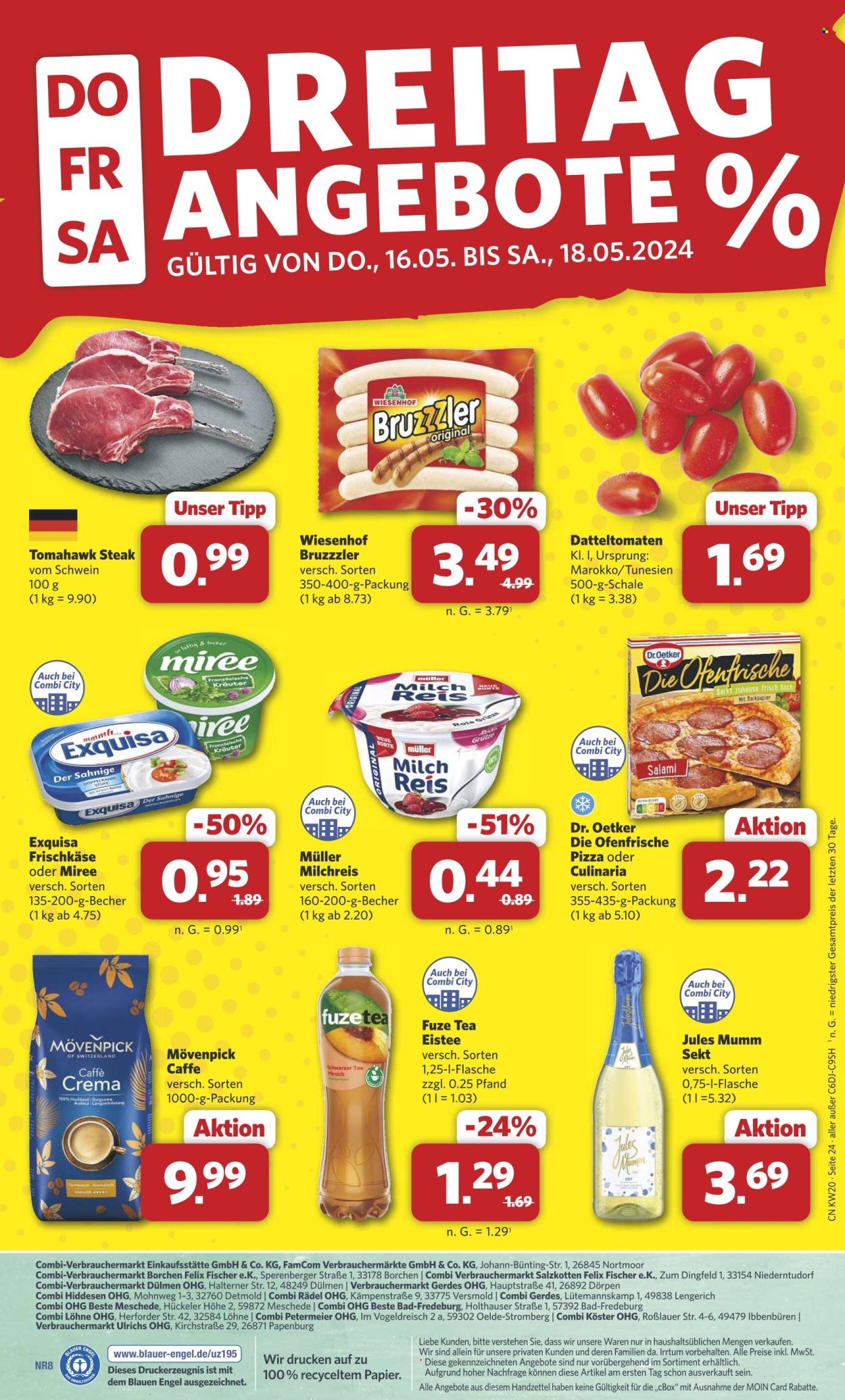 Combi Prospekte  - 13.05.2024 - 18.05.2024. Seite 24