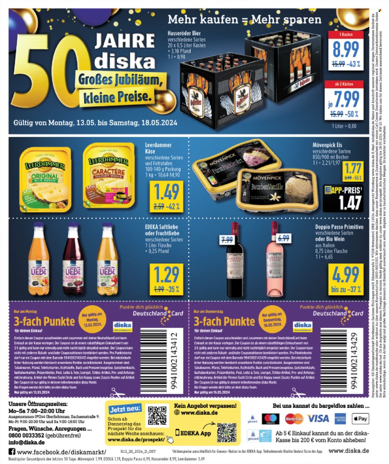 Diska Prospekte  - 13.05.2024 - 18.05.2024. Seite 12