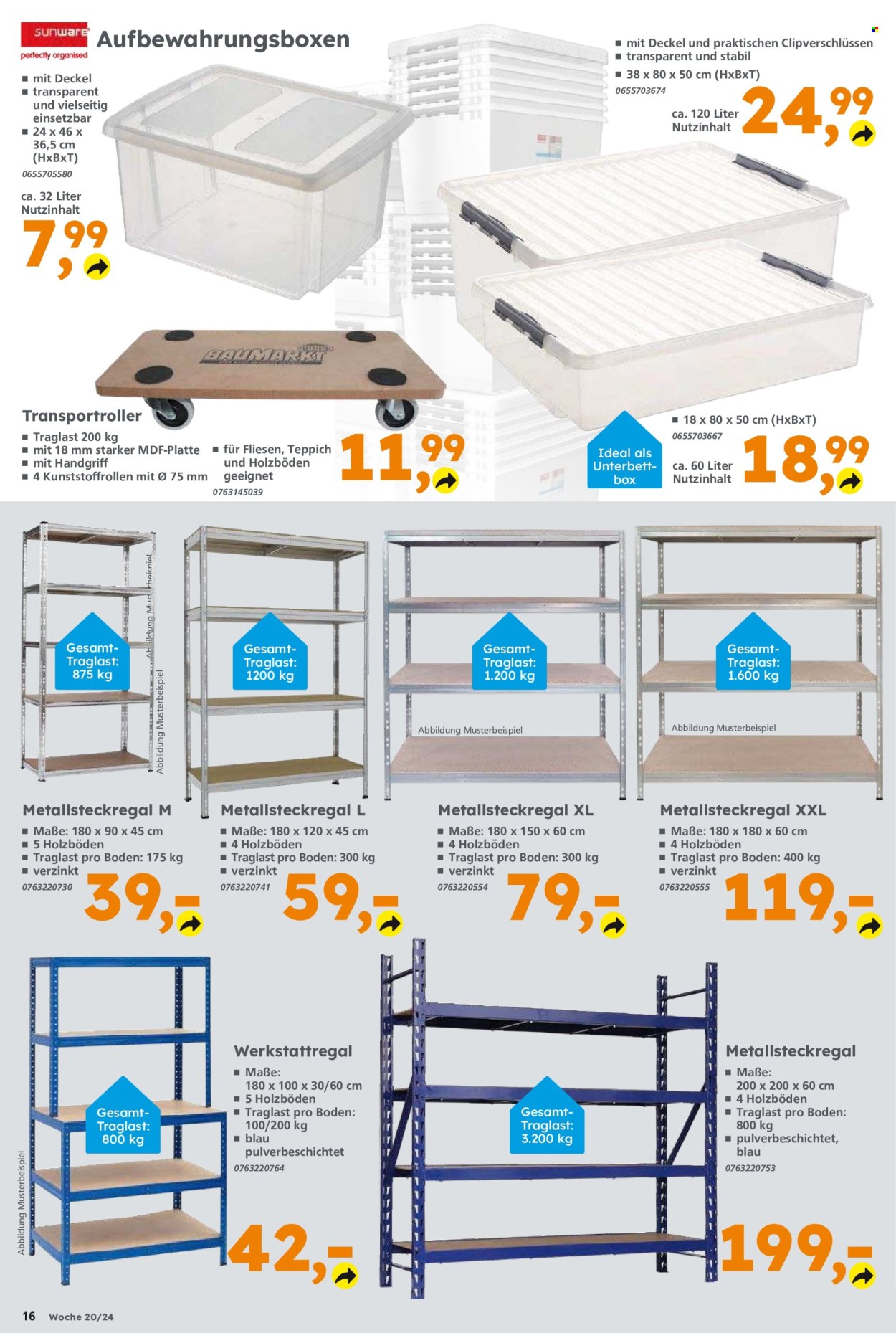 Globus Baumarkt Prospekte  - 13.05.2024 - 18.05.2024. Seite 16