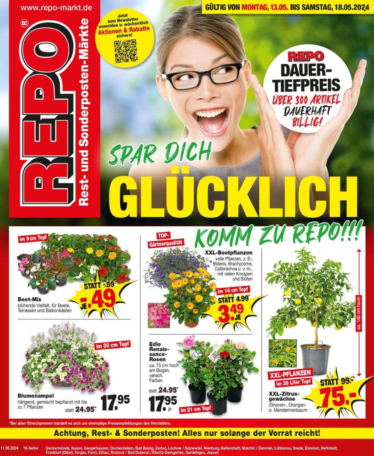 Repo Prospekte  - 13.05.2024 - 18.05.2024. Seite 1