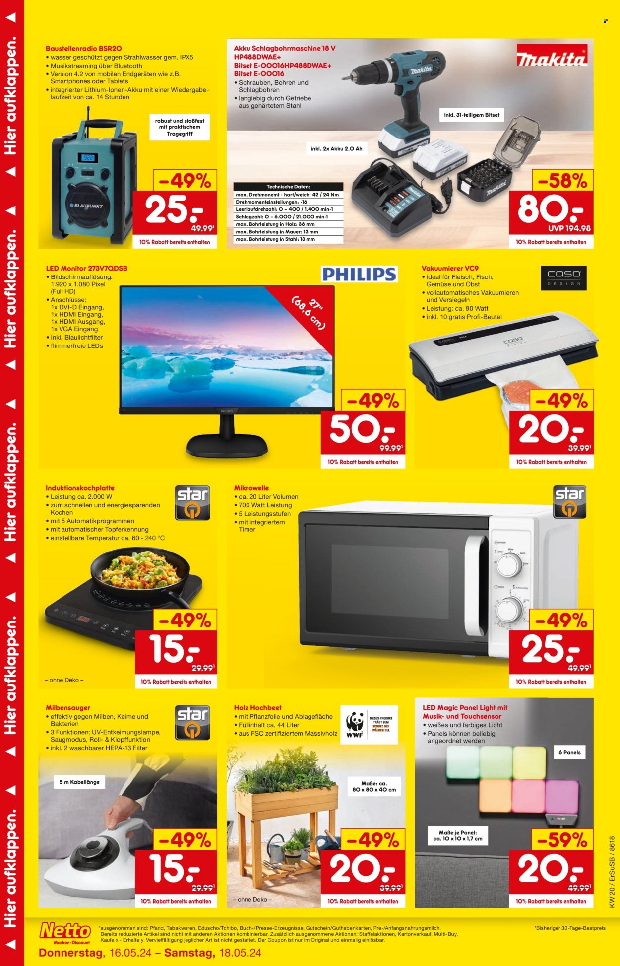 Netto Marken-Discount Prospekte  - 16.05.2024 - 18.05.2024. Seite 5