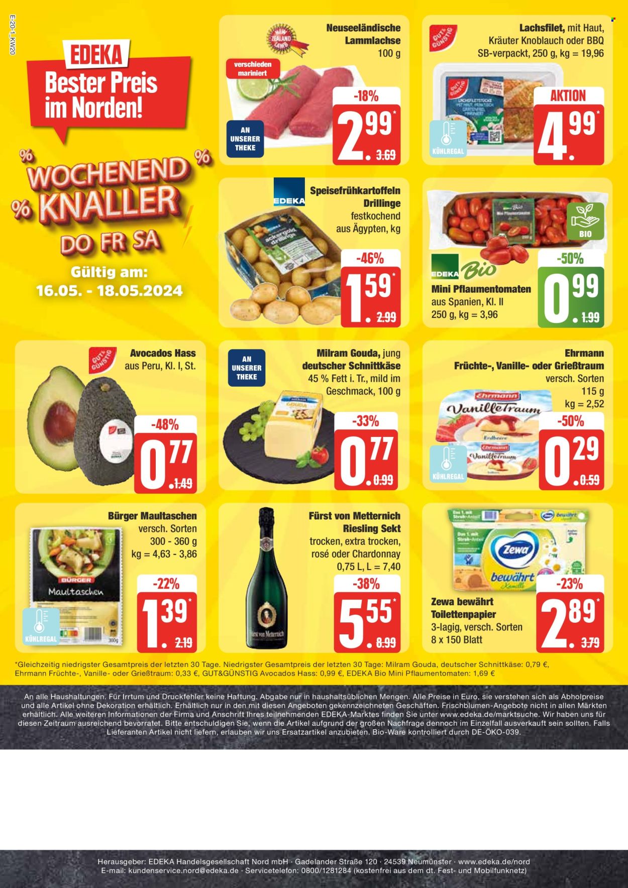 Edeka Prospekte  - 13.05.2024 - 18.05.2024. Seite 20