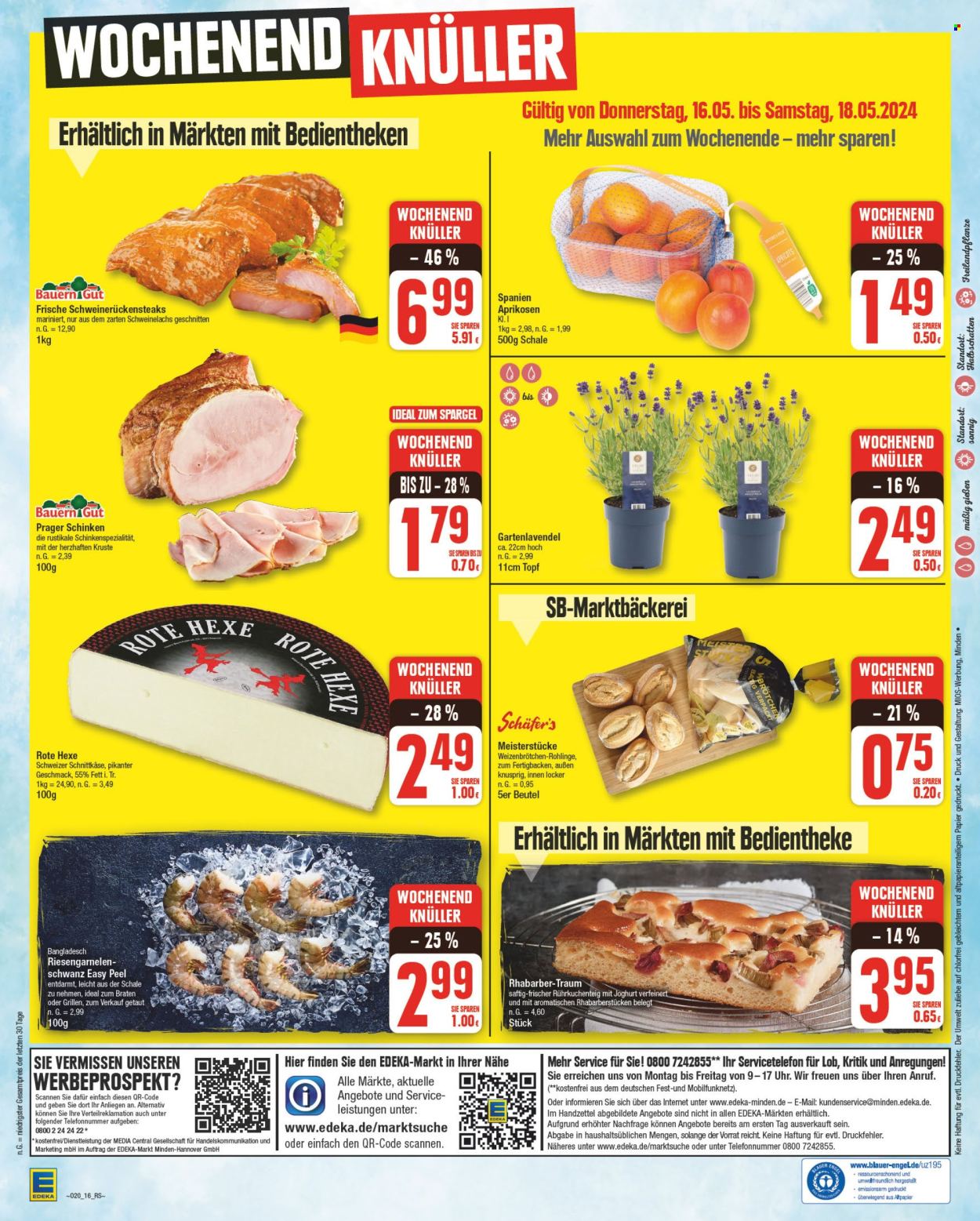 Edeka Prospekte  - 13.05.2024 - 18.05.2024. Seite 16