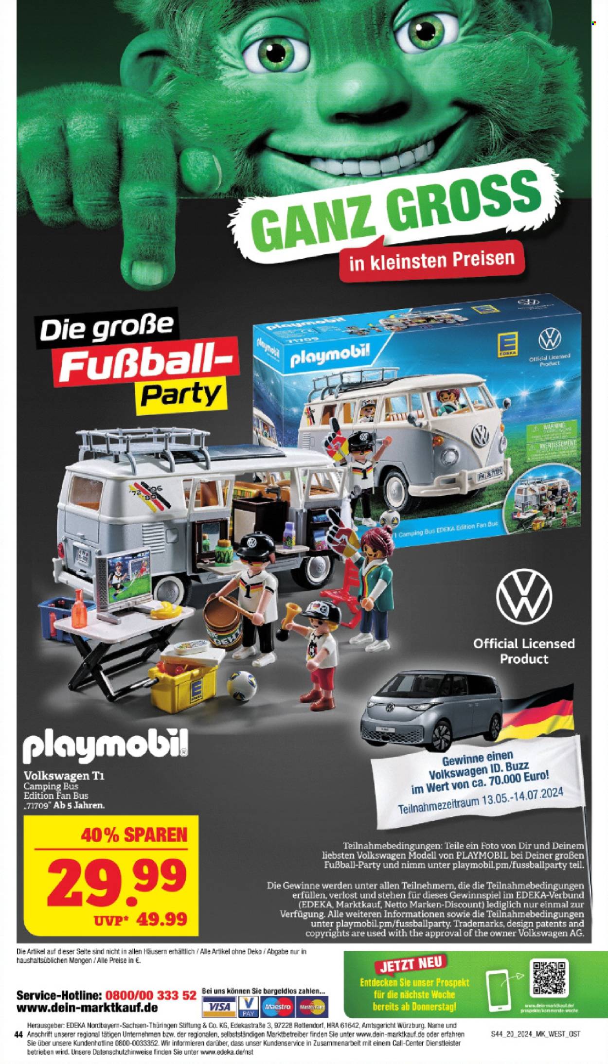 Marktkauf Prospekte  - 13.05.2024 - 18.05.2024. Seite 44
