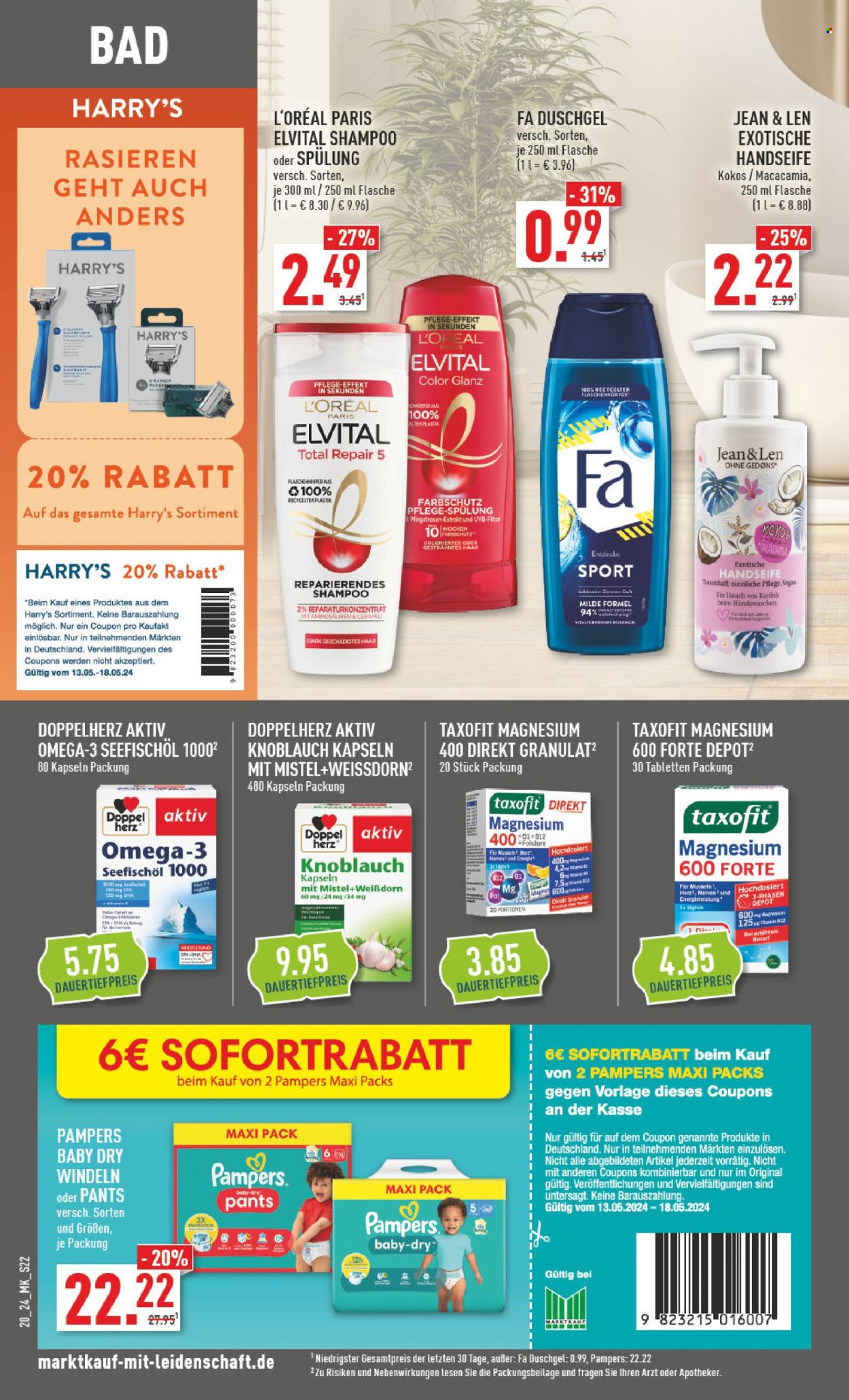 Marktkauf Prospekte  - 13.05.2024 - 18.05.2024. Seite 22