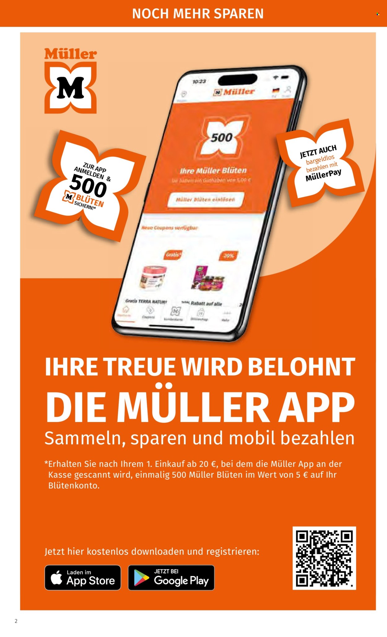 Müller Prospekte  - 13.05.2024 - 18.05.2024. Seite 2