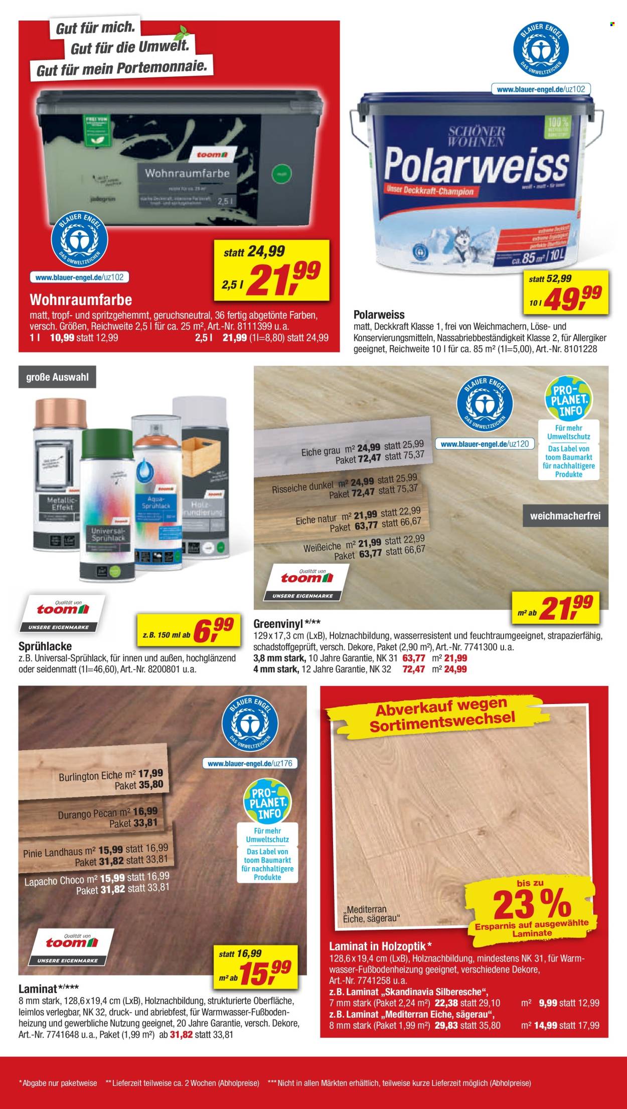 toom Baumarkt Prospekte  - 18.05.2024 - 24.05.2024. Seite 20