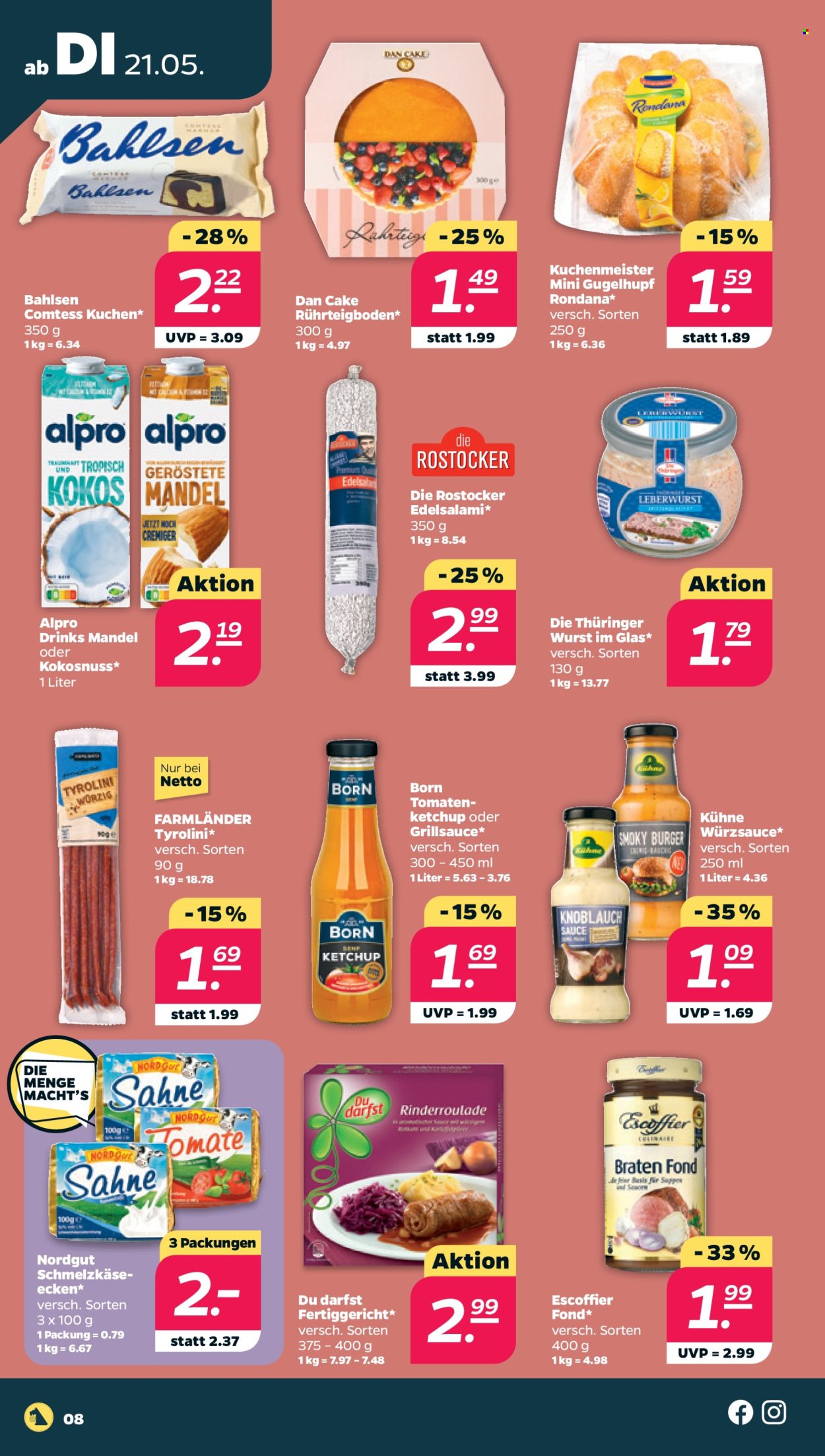 Netto Prospekte  - 21.05.2024 - 25.05.2024. Seite 8