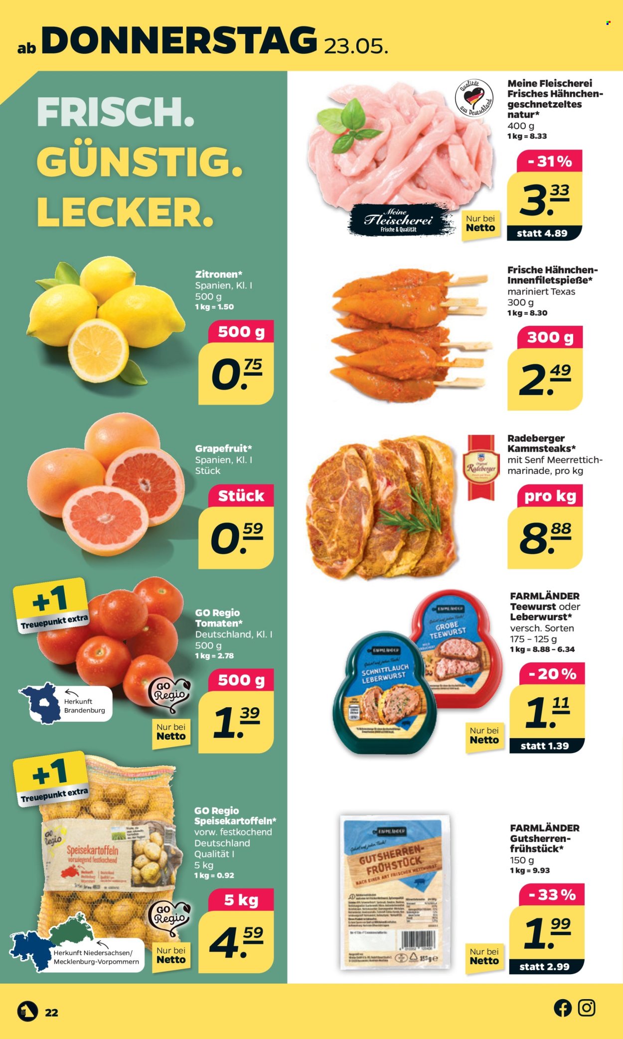 Netto Prospekte  - 21.05.2024 - 25.05.2024. Seite 22
