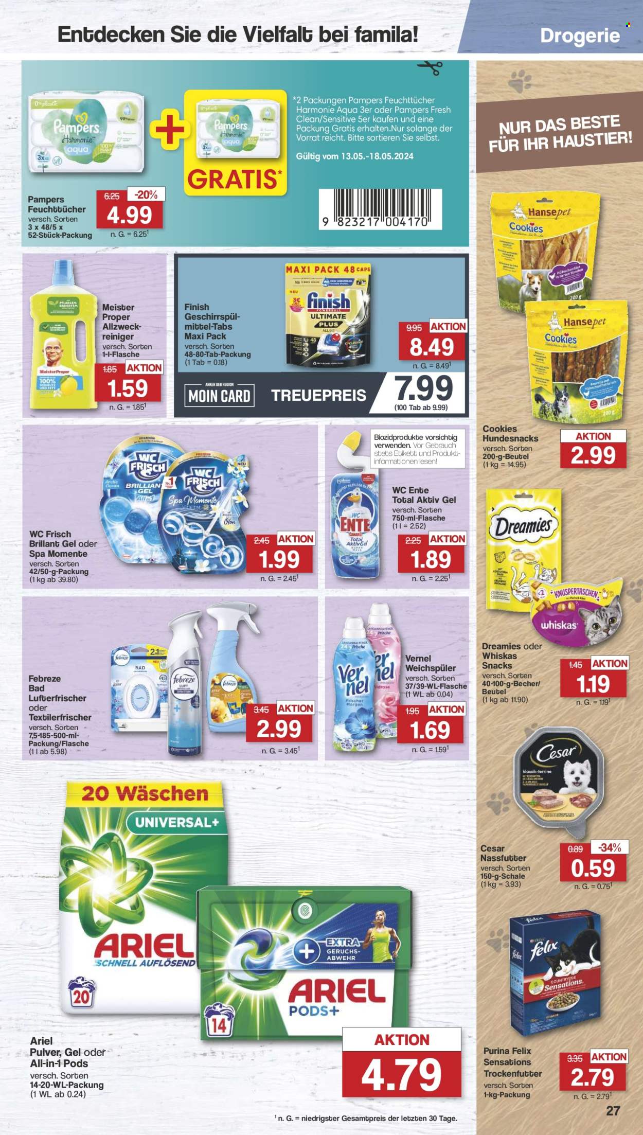famila Prospekte  - 13.05.2024 - 18.05.2024. Seite 27