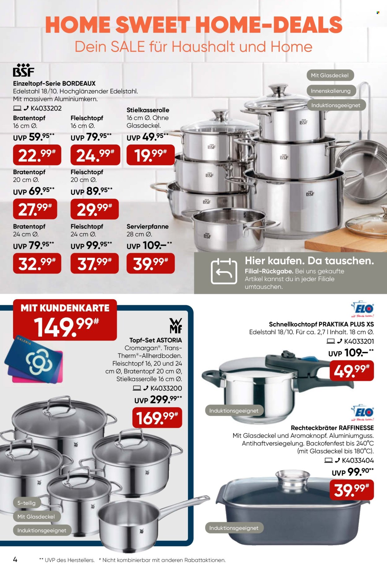 GALERIA Karstadt Kaufhof Prospekte  - 15.05.2024 - 21.05.2024. Seite 4