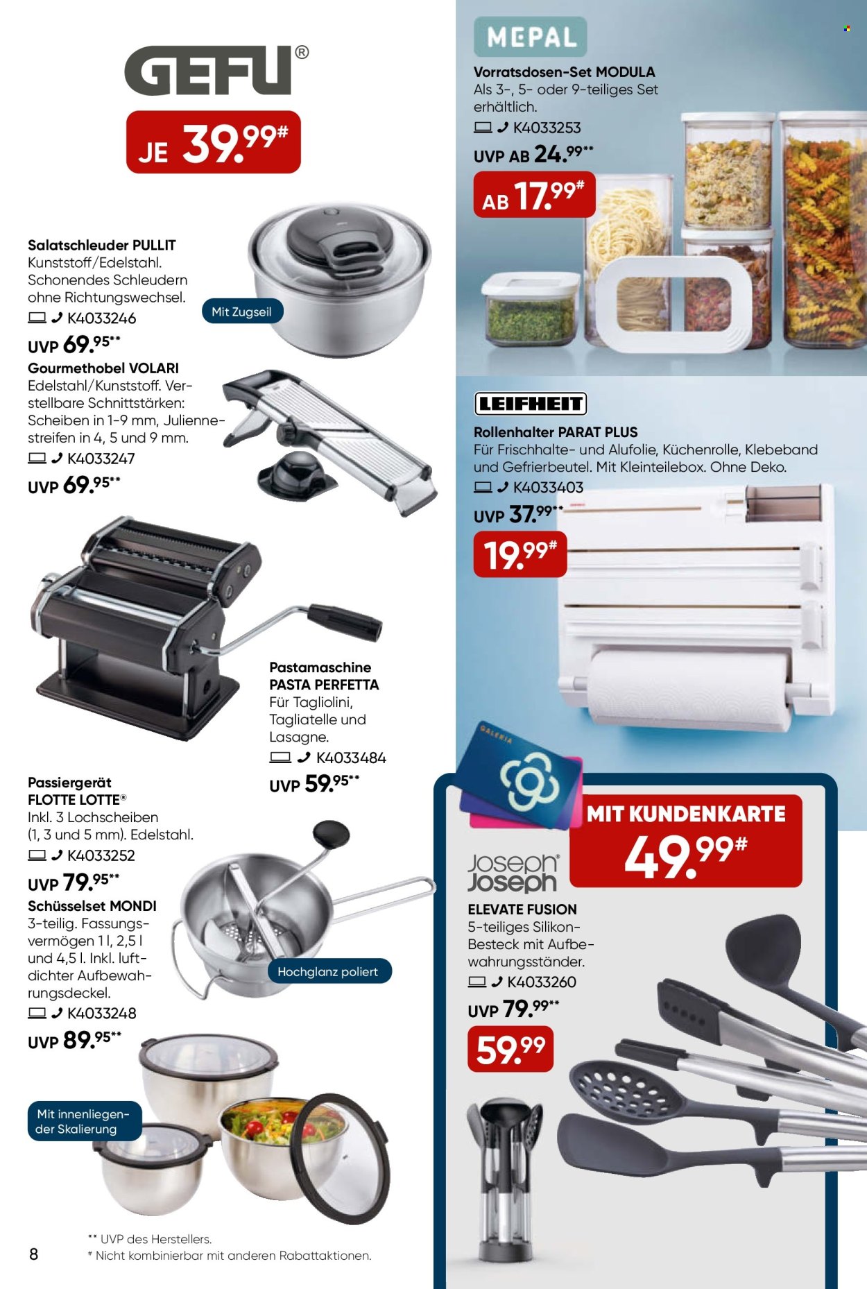 GALERIA Karstadt Kaufhof Prospekte  - 15.05.2024 - 21.05.2024. Seite 8