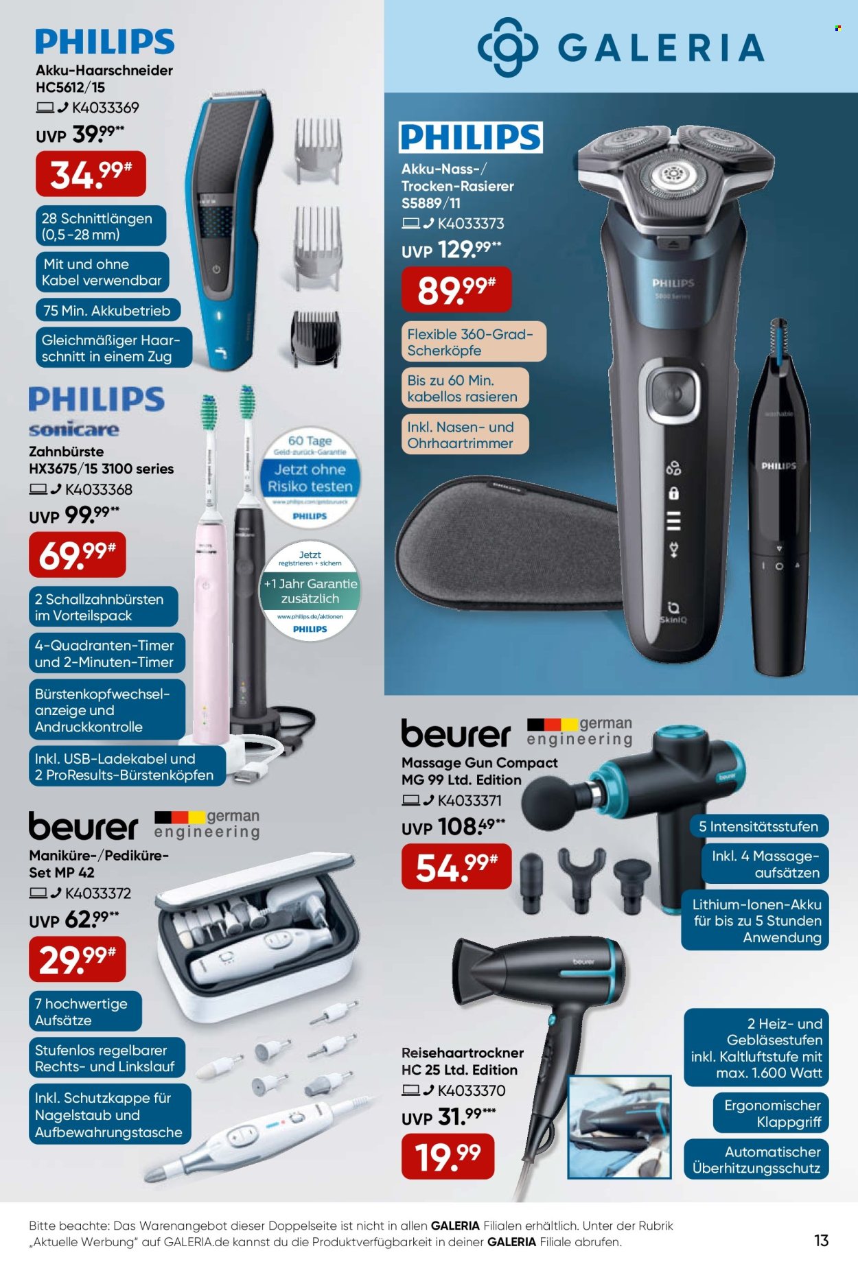 GALERIA Karstadt Kaufhof Prospekte  - 15.05.2024 - 21.05.2024. Seite 13