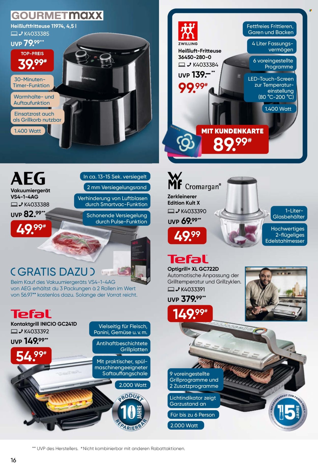 GALERIA Karstadt Kaufhof Prospekte  - 15.05.2024 - 21.05.2024. Seite 16
