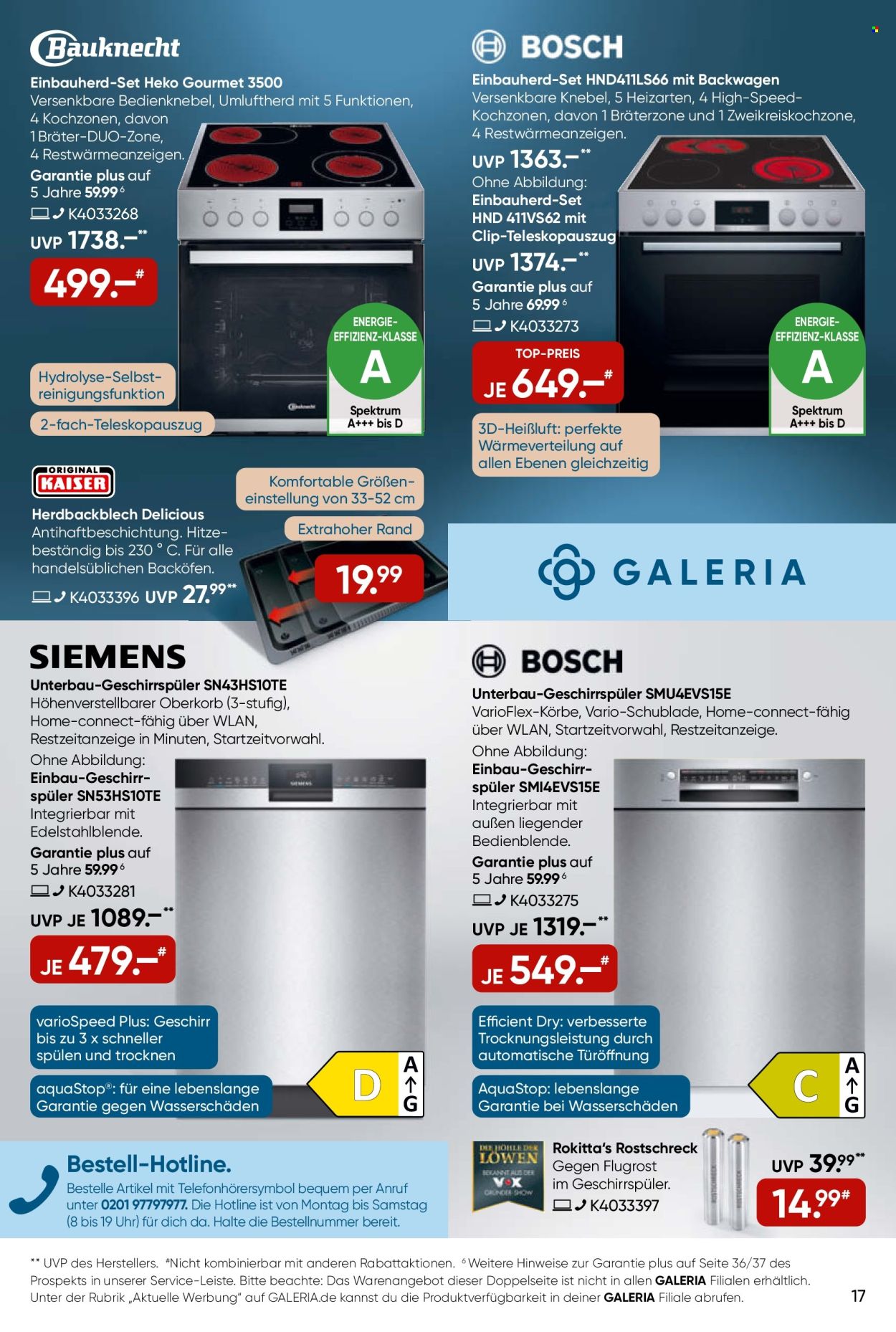GALERIA Karstadt Kaufhof Prospekte  - 15.05.2024 - 21.05.2024. Seite 17