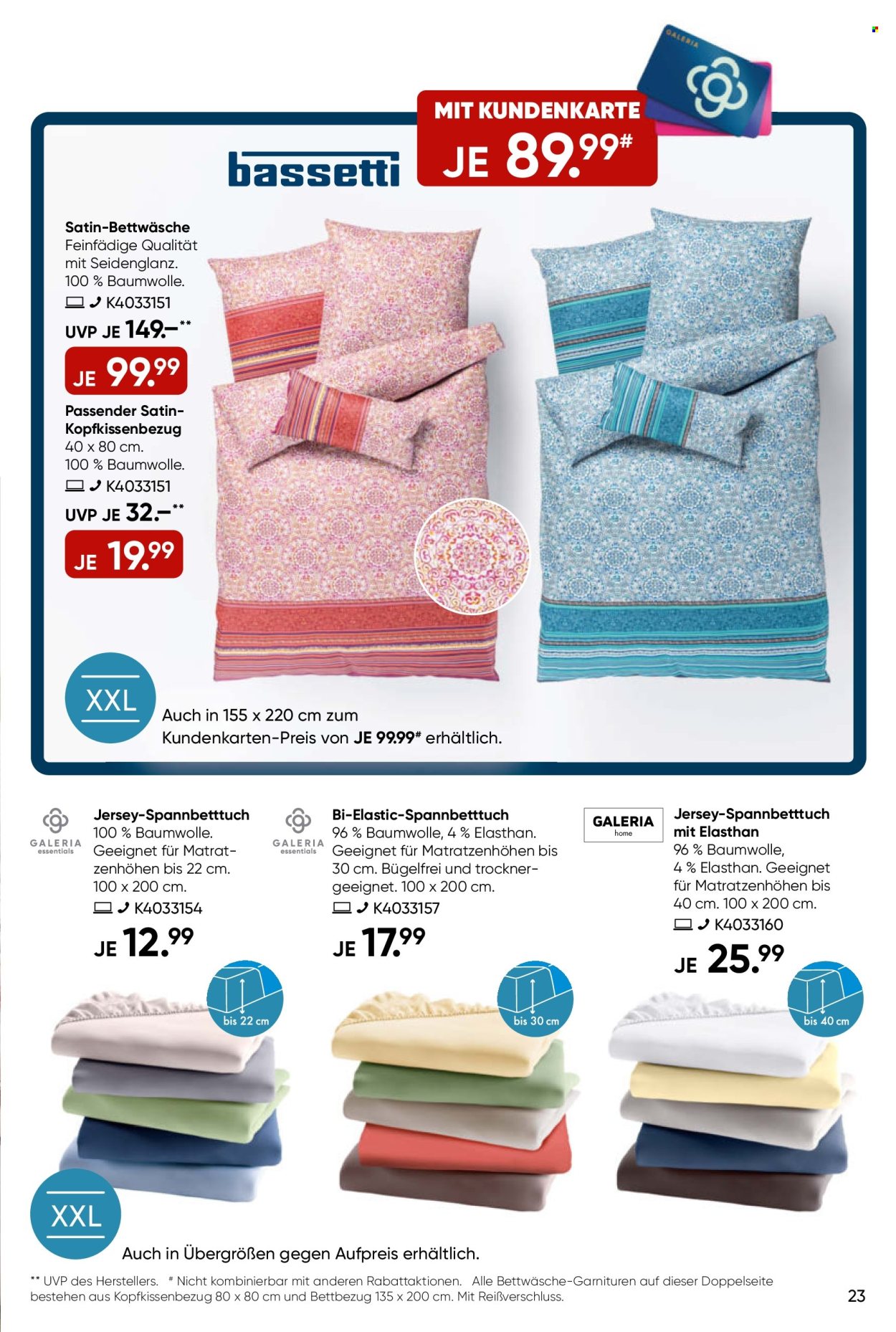 GALERIA Karstadt Kaufhof Prospekte  - 15.05.2024 - 21.05.2024. Seite 23