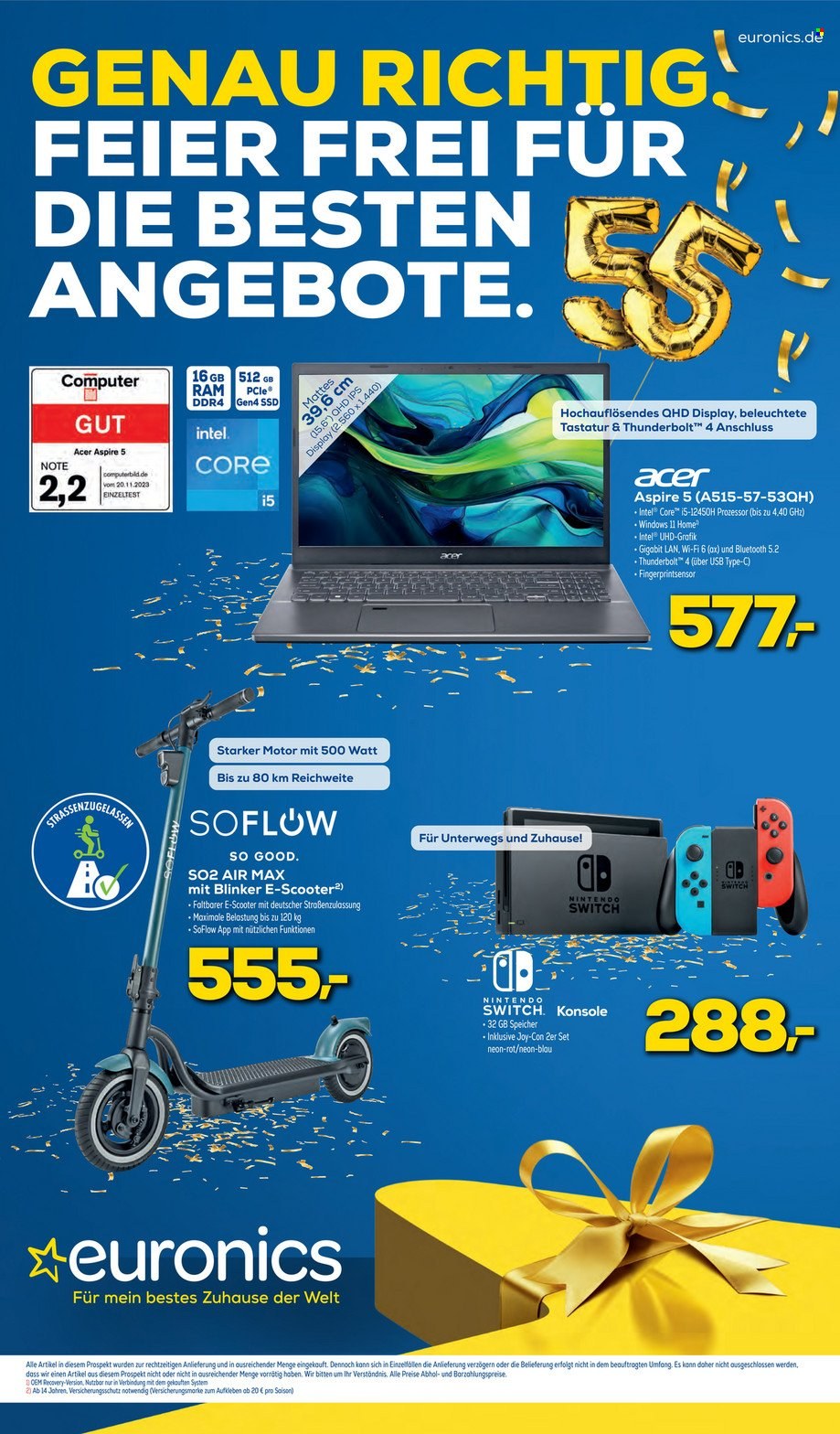 Euronics Prospekte  - 15.05.2024 - 26.05.2024. Seite 1