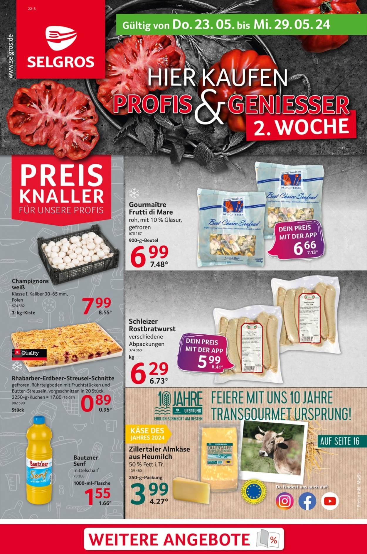 Selgros Prospekte  - 23.05.2024 - 29.05.2024. Seite 1