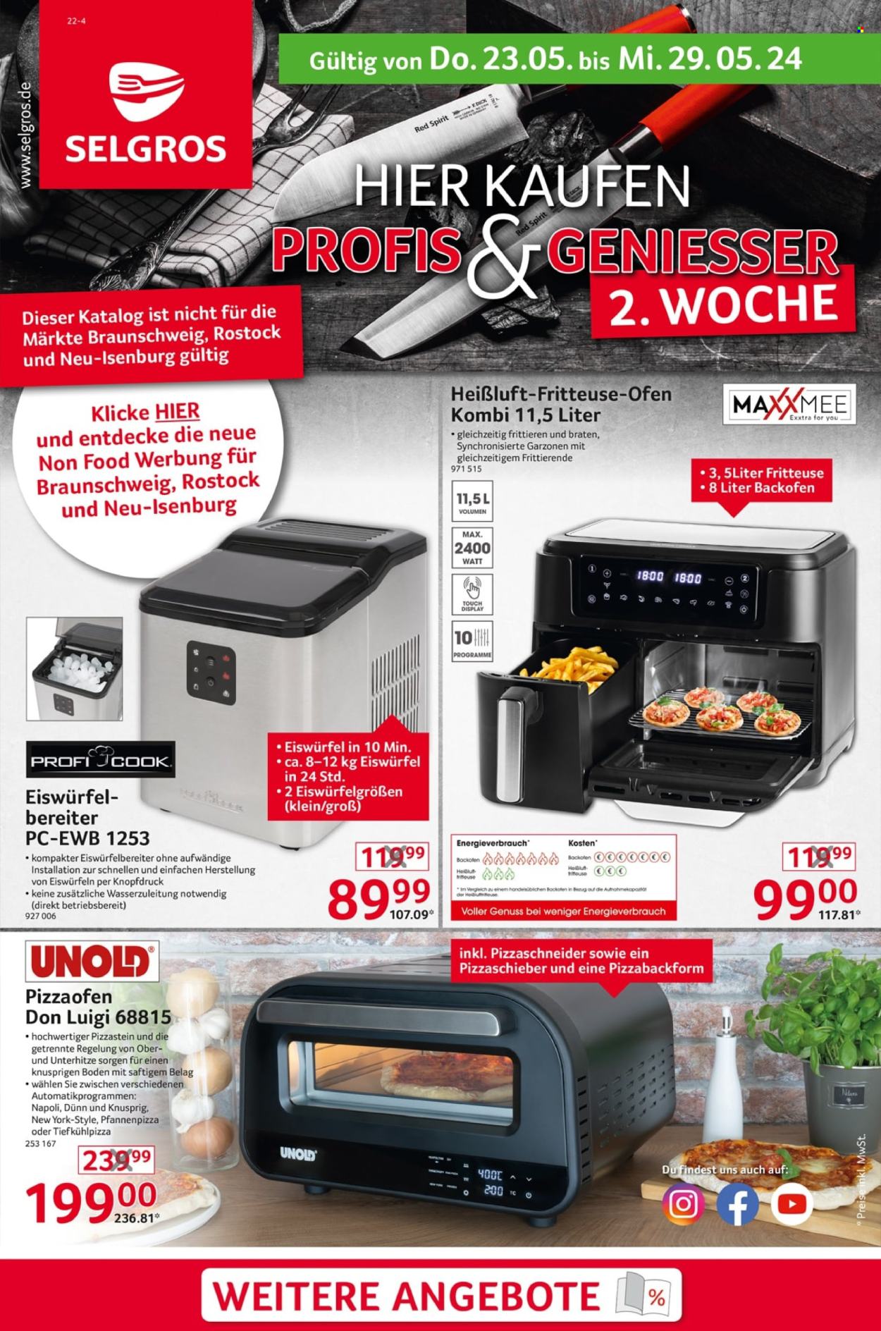 Selgros Prospekte  - 23.05.2024 - 29.05.2024. Seite 1