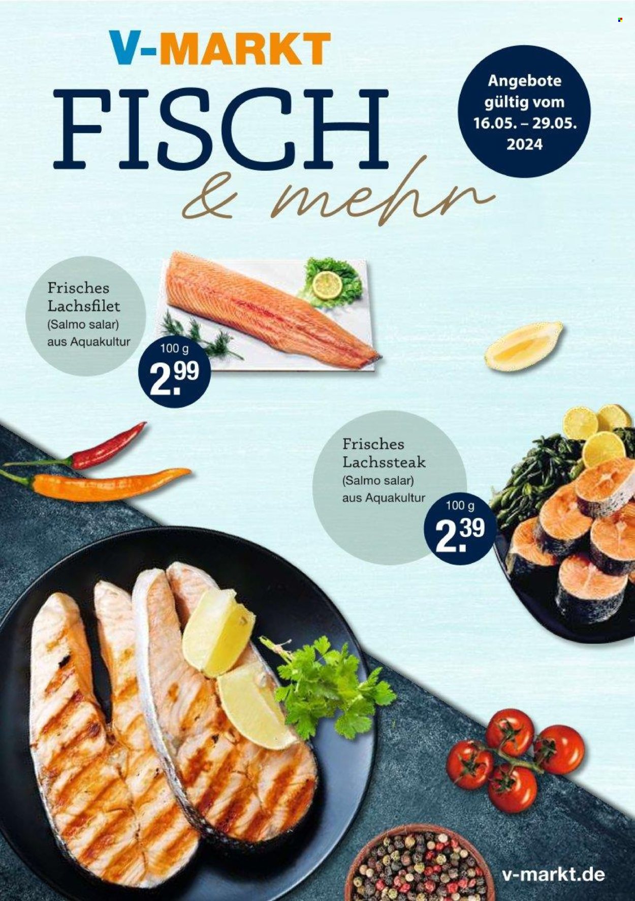 V-Markt Prospekte  - 16.05.2024 - 29.05.2024. Seite 1