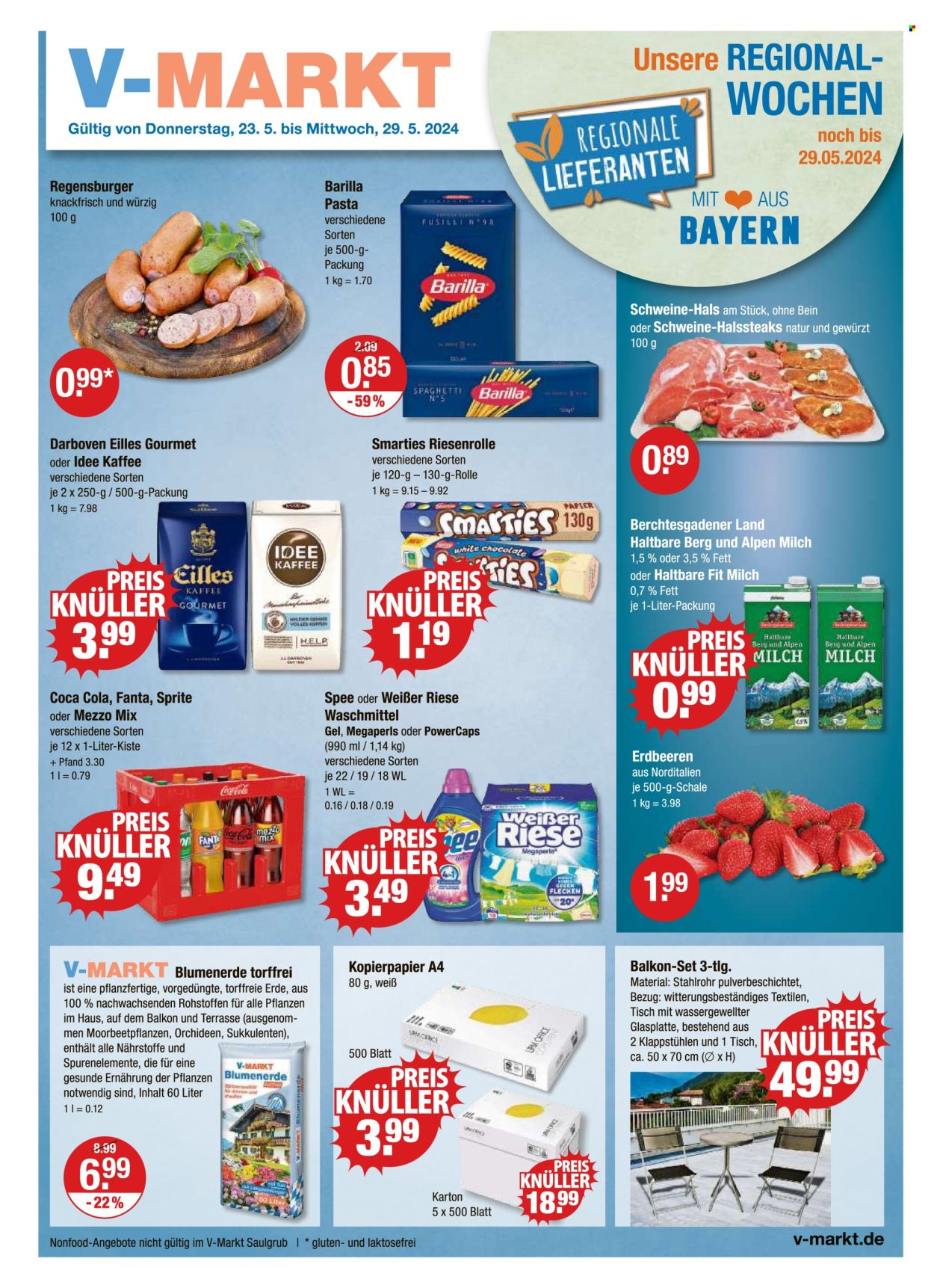 V-Markt Prospekte  - 23.05.2024 - 29.05.2024. Seite 1