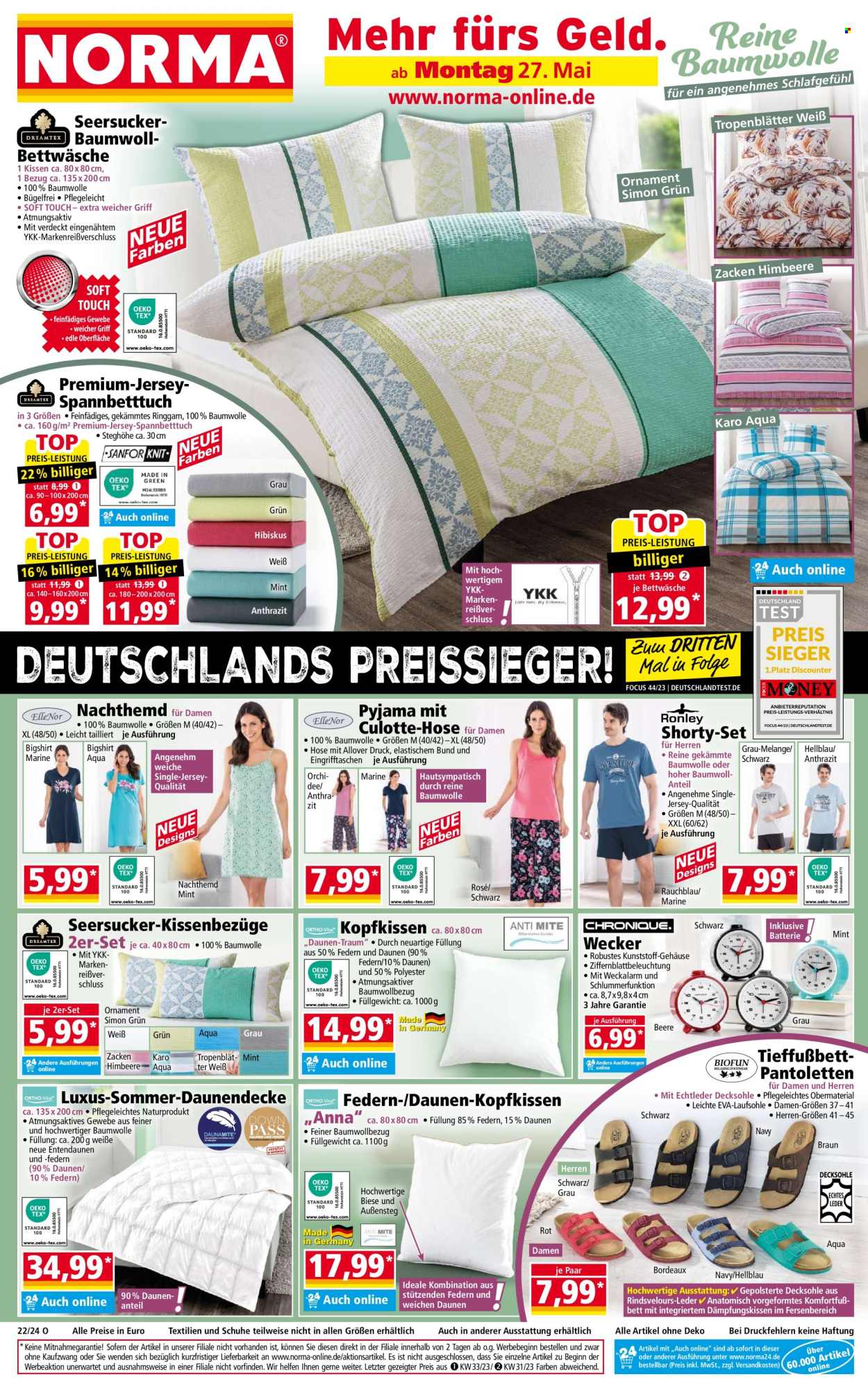 Norma Prospekte  - 27.05.2024 - 2.06.2024. Seite 1