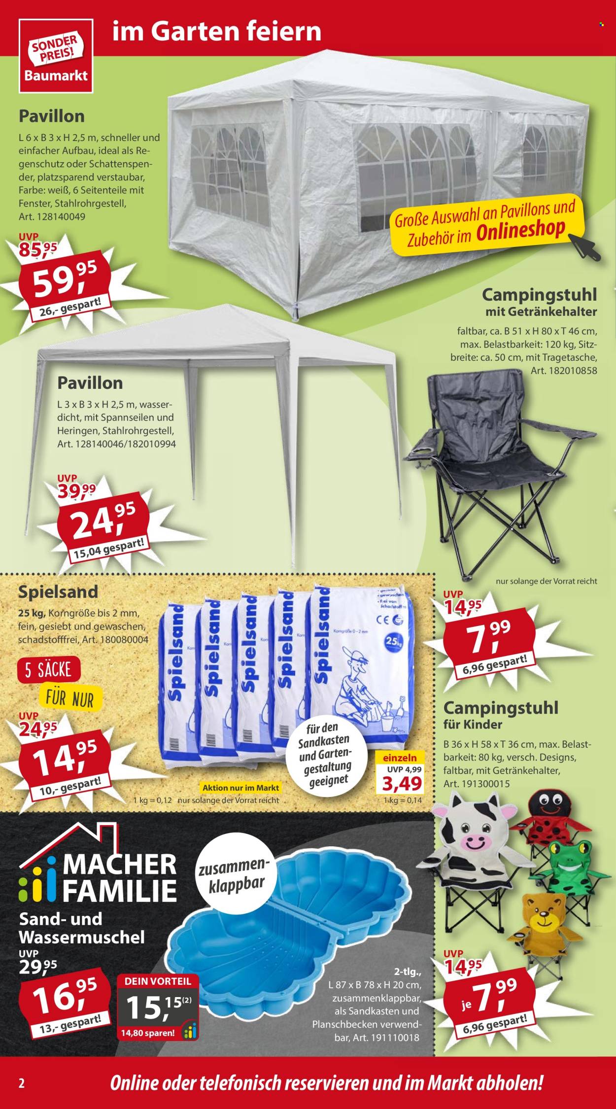 Sonderpreis-Baumarkt Prospekte  - 25.05.2024 - 31.05.2024. Seite 2