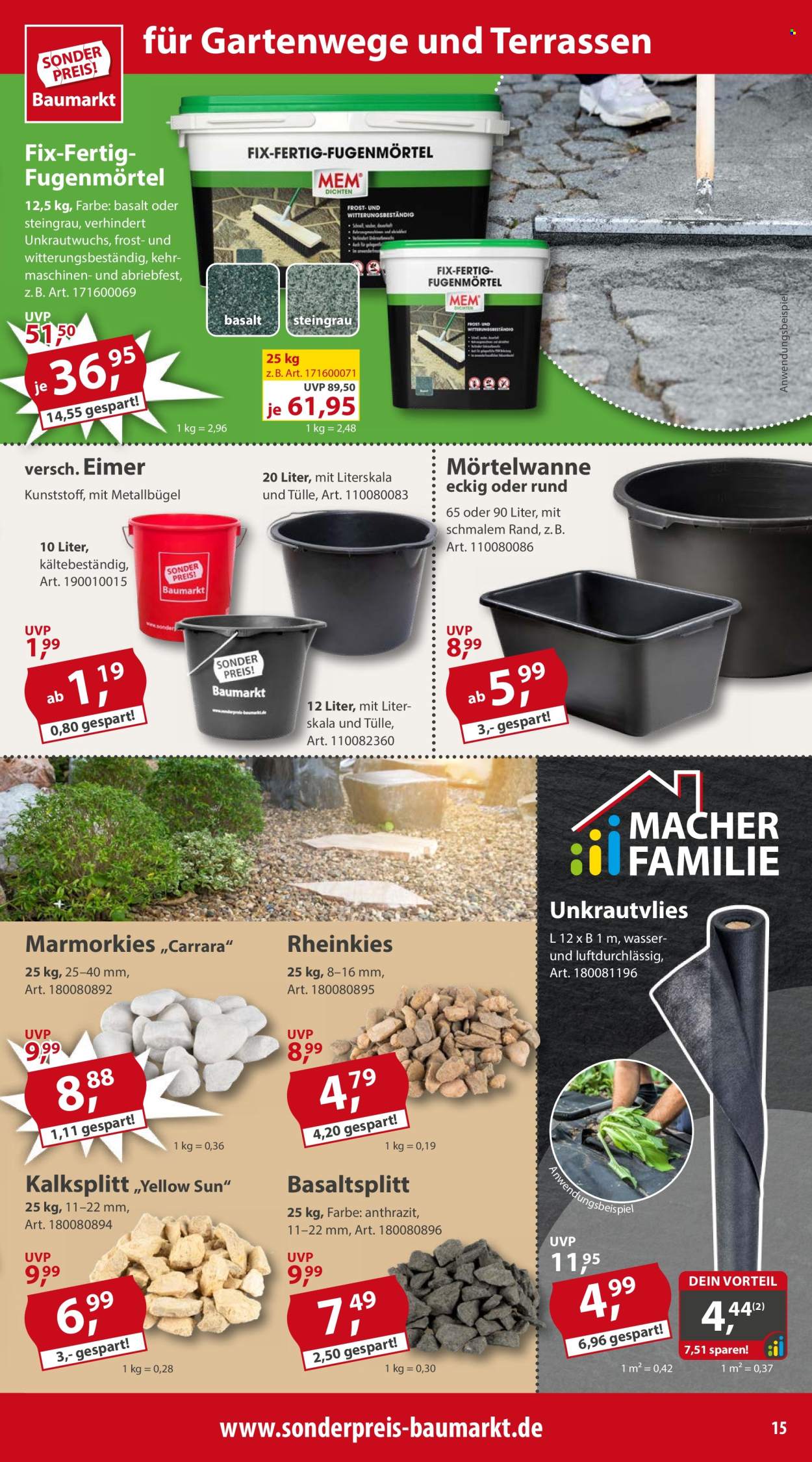 Sonderpreis-Baumarkt Prospekte  - 25.05.2024 - 31.05.2024. Seite 15