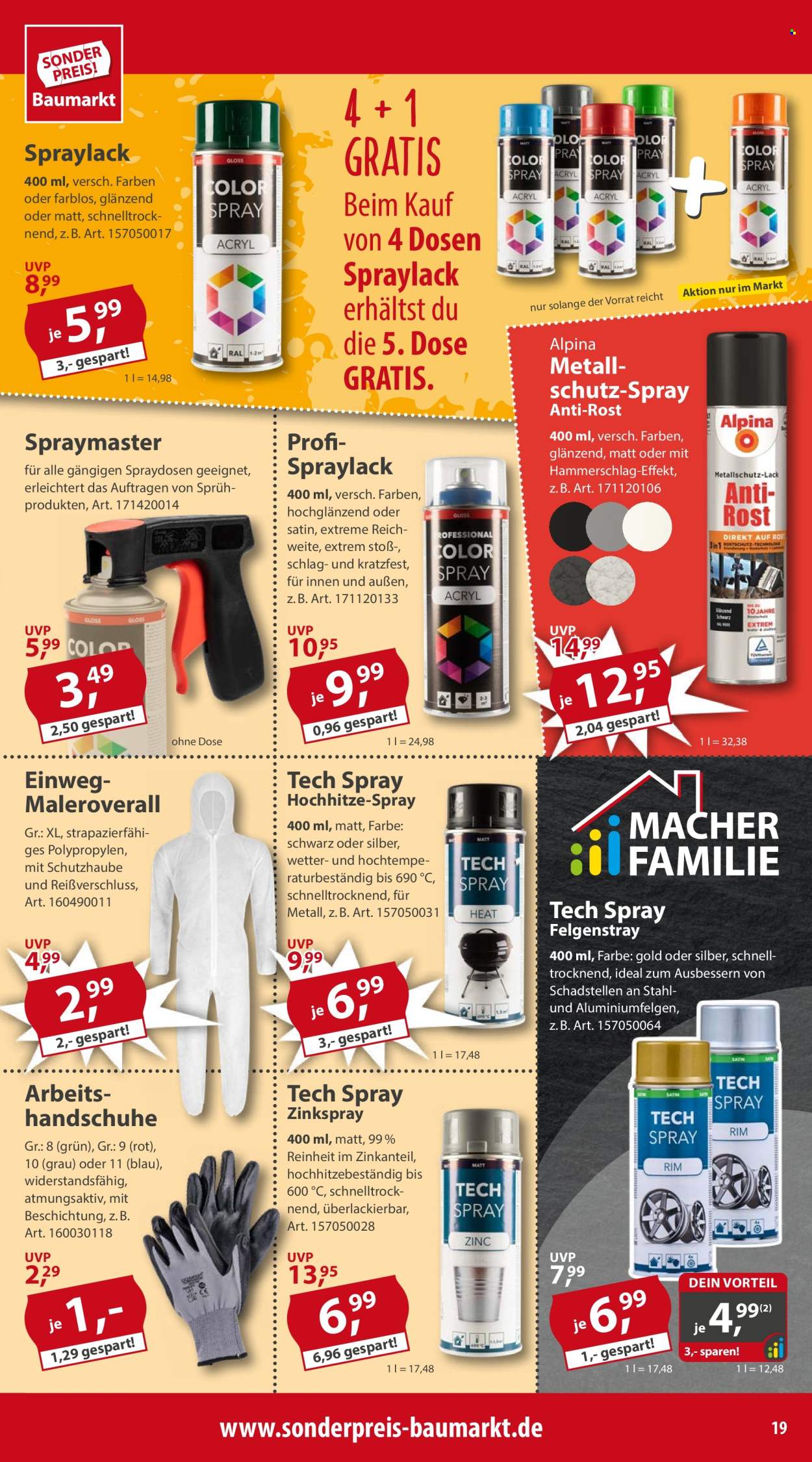 Sonderpreis-Baumarkt Prospekte  - 25.05.2024 - 31.05.2024. Seite 19