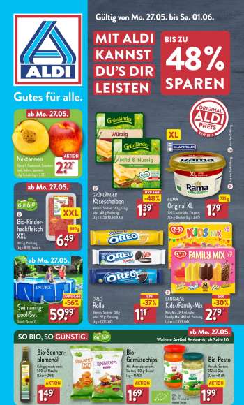 Prospekte ALDI Nord - 27.05.2024 - 1.06.2024.