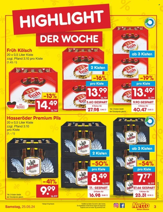 Netto Marken-Discount Prospekte  - 21.05.2024 - 25.05.2024. Seite 3