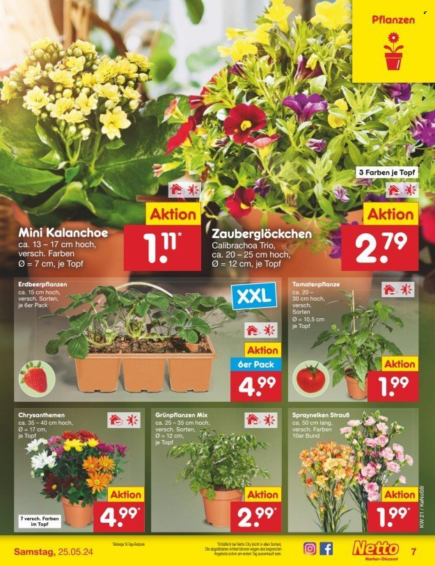 Netto Marken-Discount Prospekte  - 21.05.2024 - 25.05.2024. Seite 7