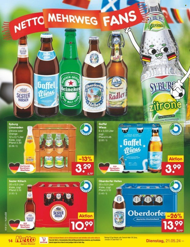 Netto Marken-Discount Prospekte  - 21.05.2024 - 25.05.2024. Seite 14