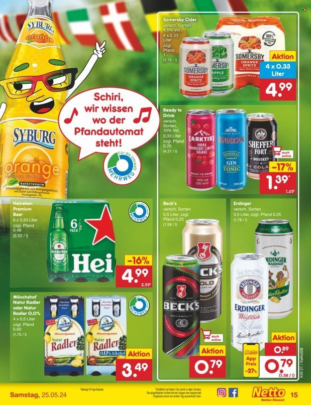 Netto Marken-Discount Prospekte  - 21.05.2024 - 25.05.2024. Seite 15