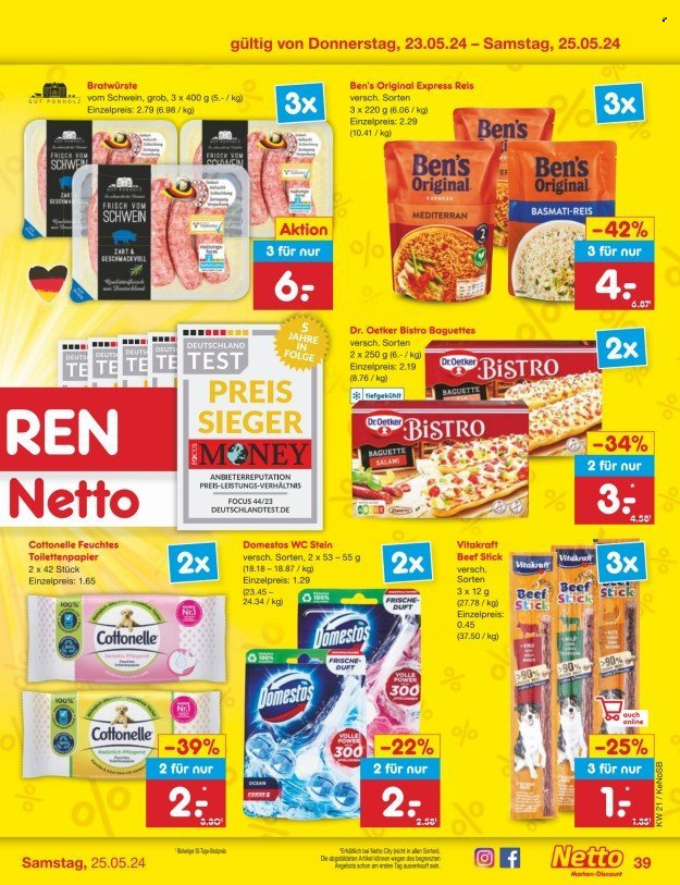 Netto Marken-Discount Prospekte  - 21.05.2024 - 25.05.2024. Seite 47