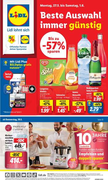 Prospekte Lidl - 27.05.2024 - 1.06.2024.
