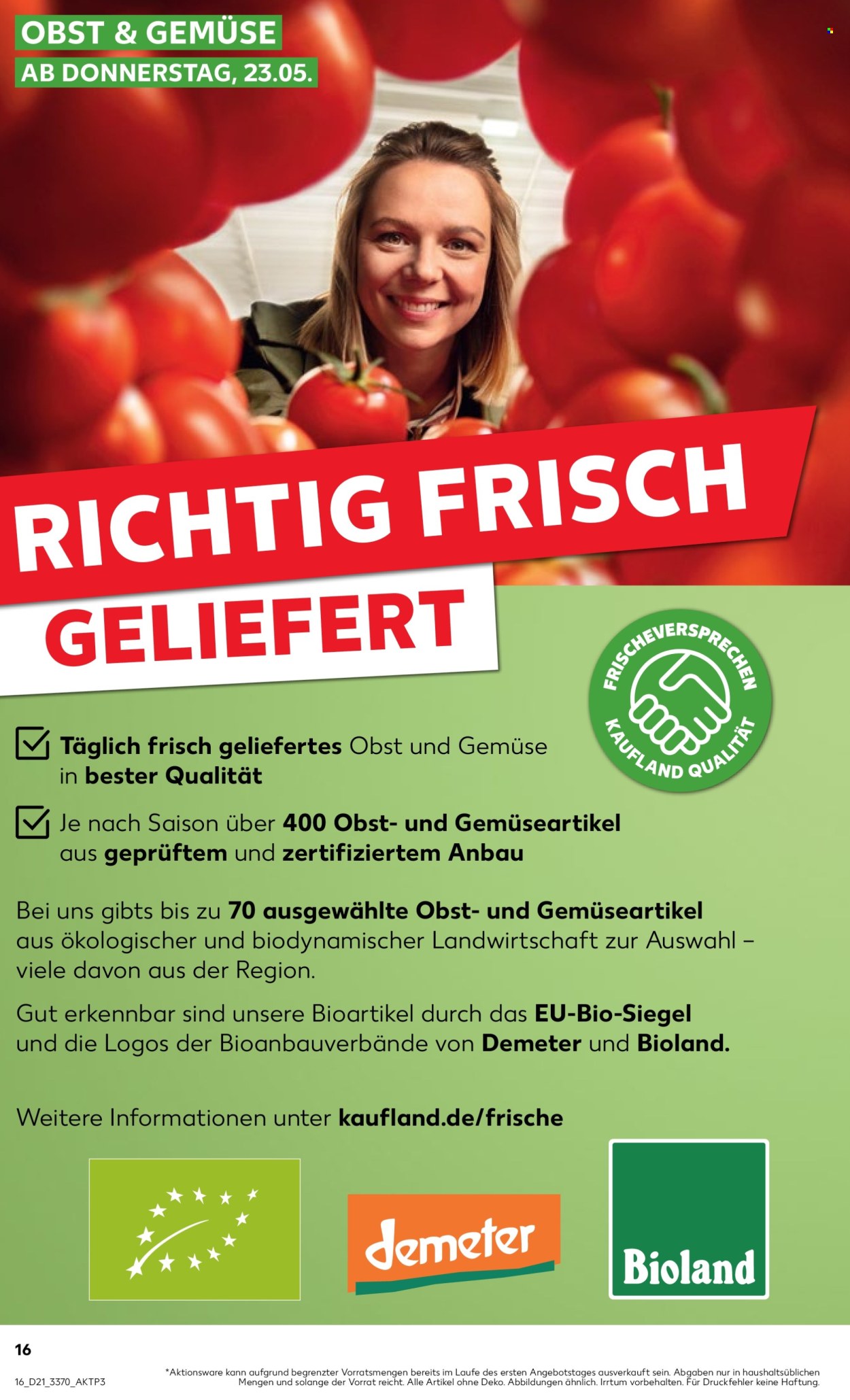 Kaufland Prospekte  - 23.05.2024 - 29.05.2024. Seite 16