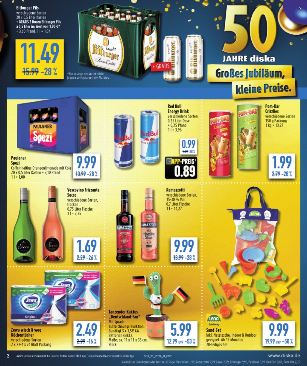 Diska Prospekte  - 21.05.2024 - 25.05.2024. Seite 3