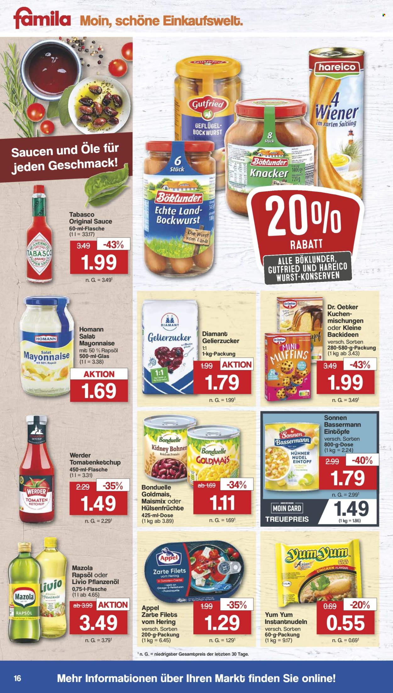 famila Prospekte . Seite 16