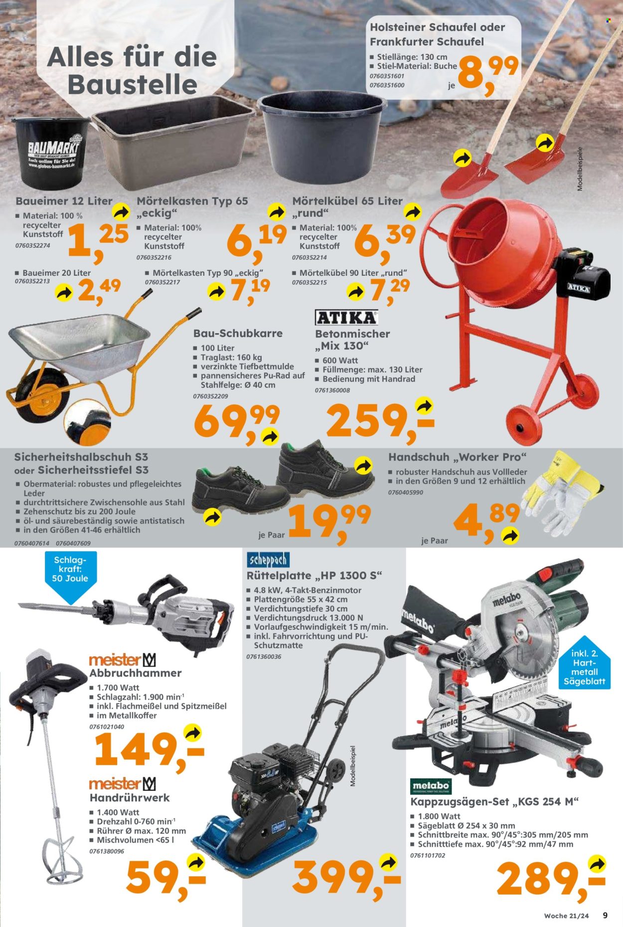 Globus Baumarkt Prospekte  - 20.05.2024 - 25.05.2024. Seite 9